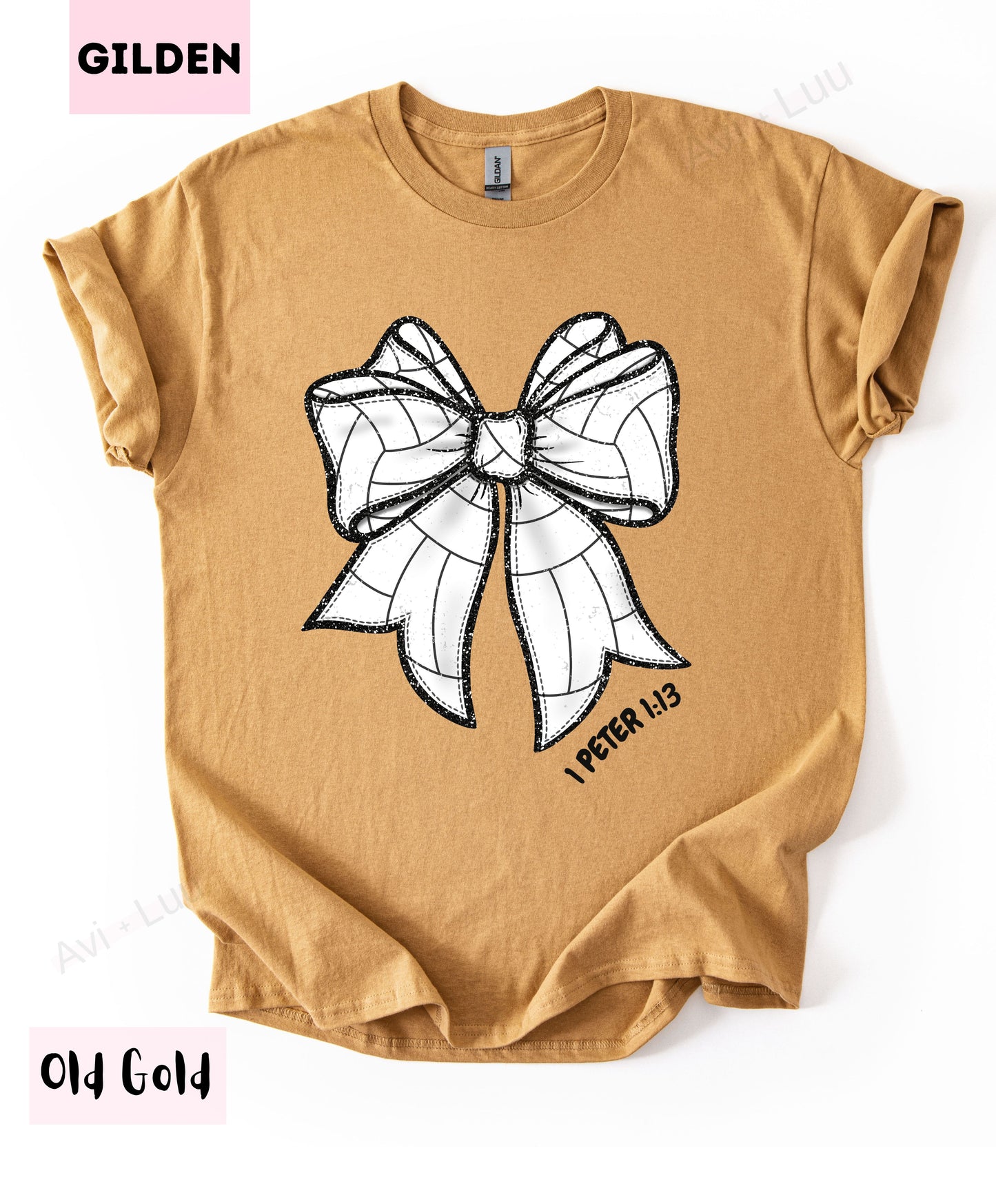 Volleyball Bow | Gilden Unisex T-Shirt