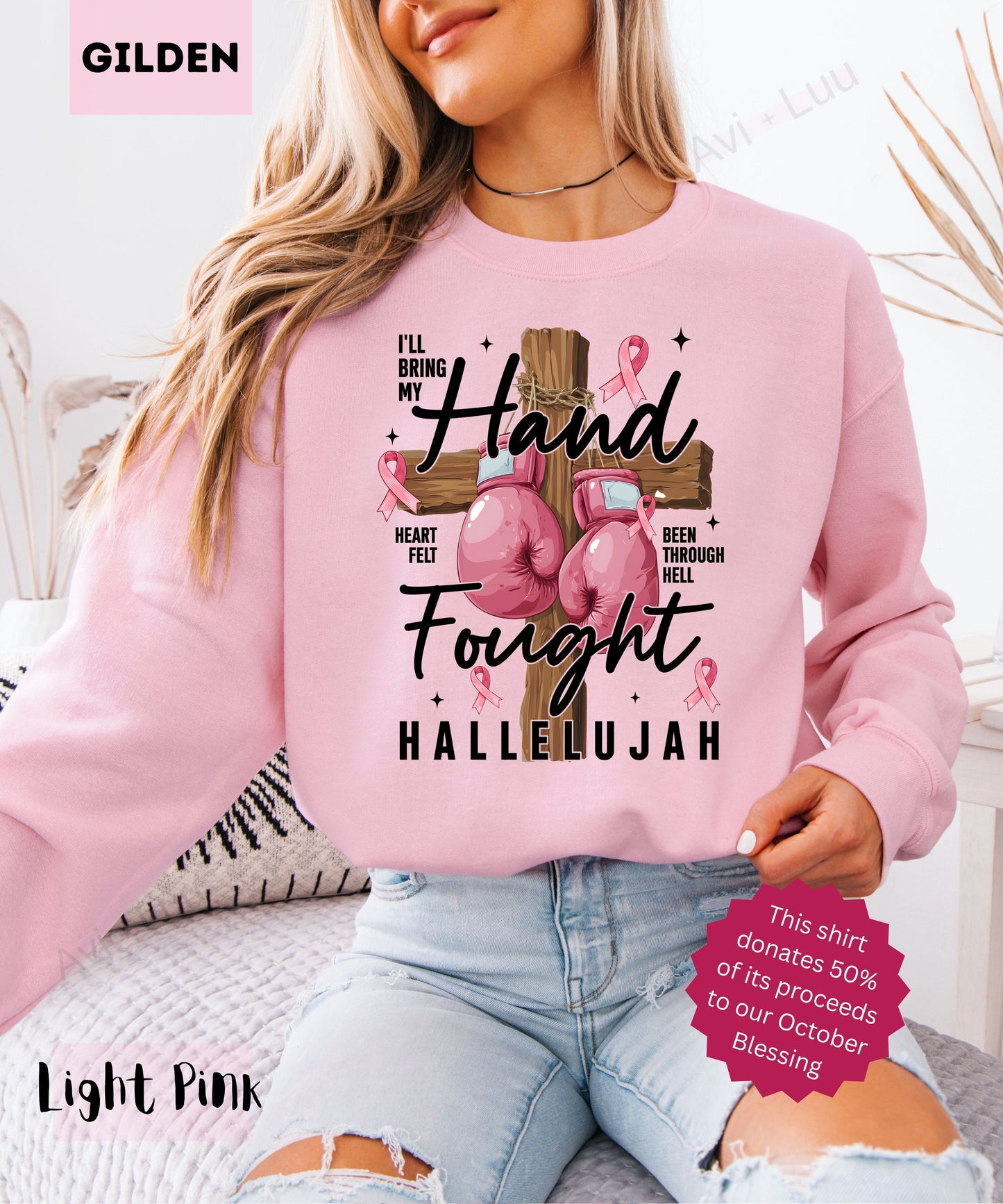 Boxing Gloves | Gilden Unisex Sweatshirt