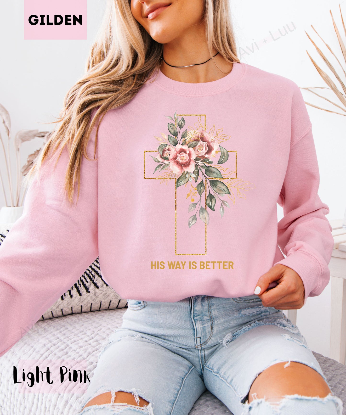 His Way Is Better | Gilden Unisex Sweatshirt