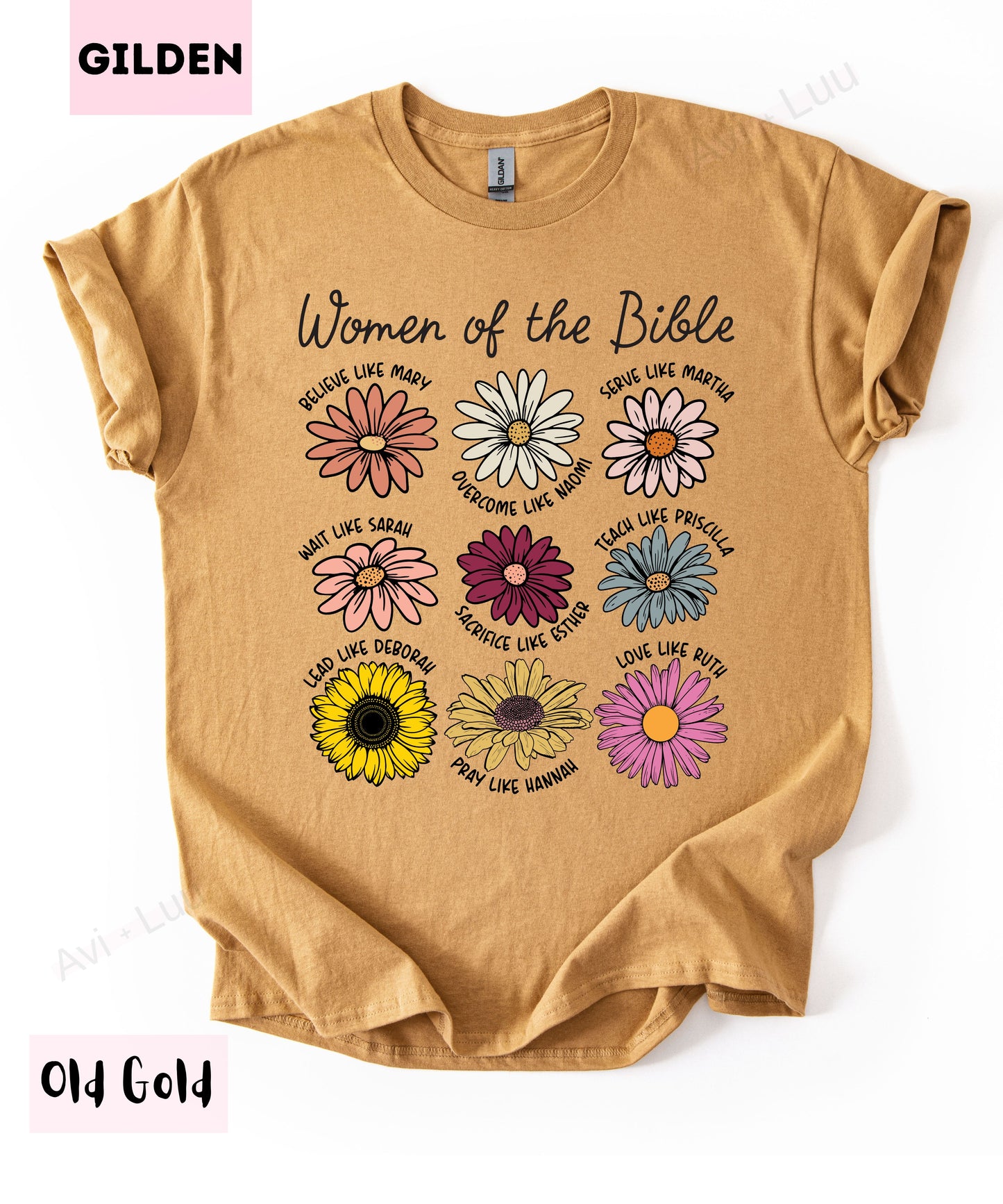 Women Of the Bible | Gilden Unisex T-Shirt
