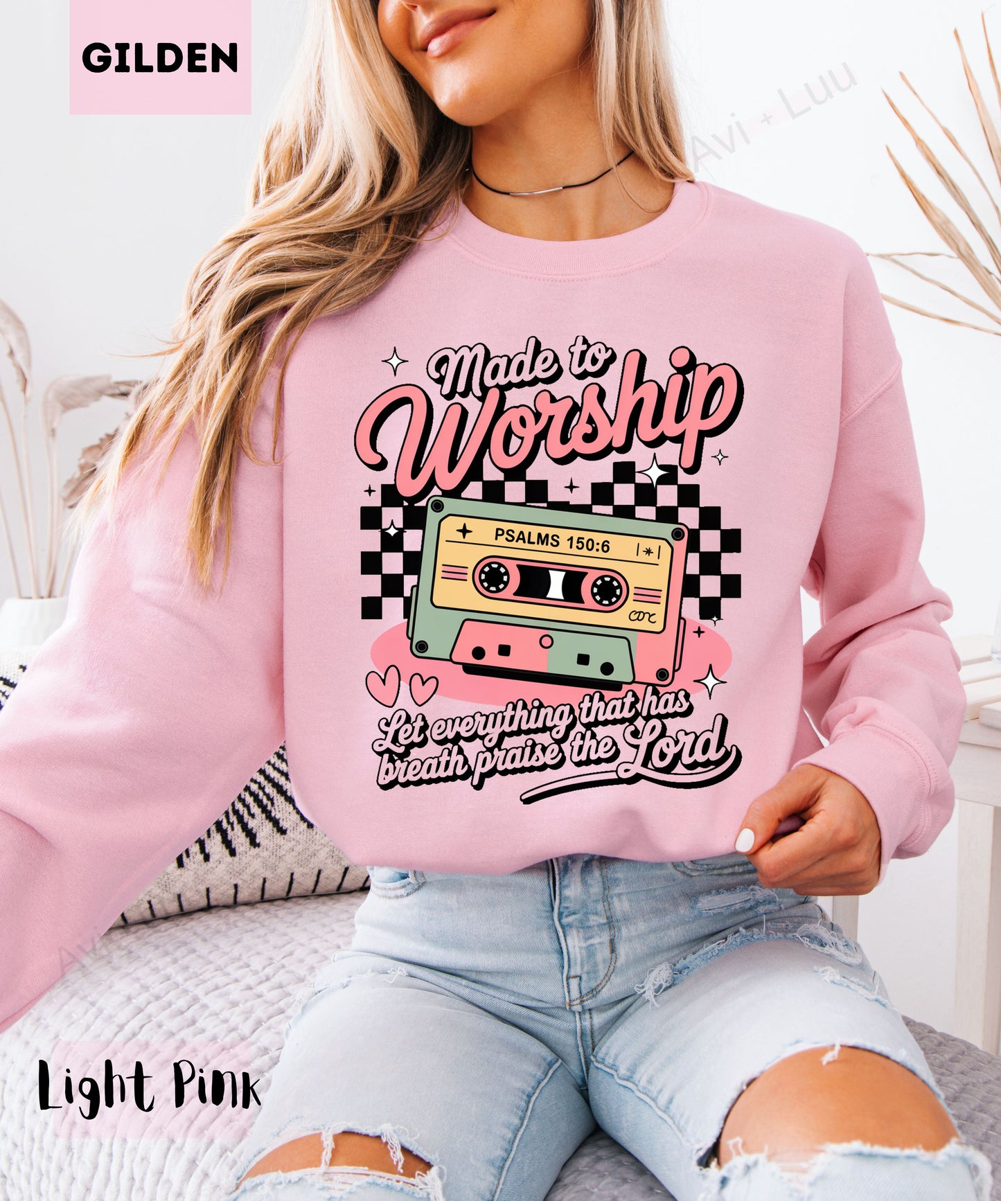 Made To Worship | Gilden Unisex Sweatshirt
