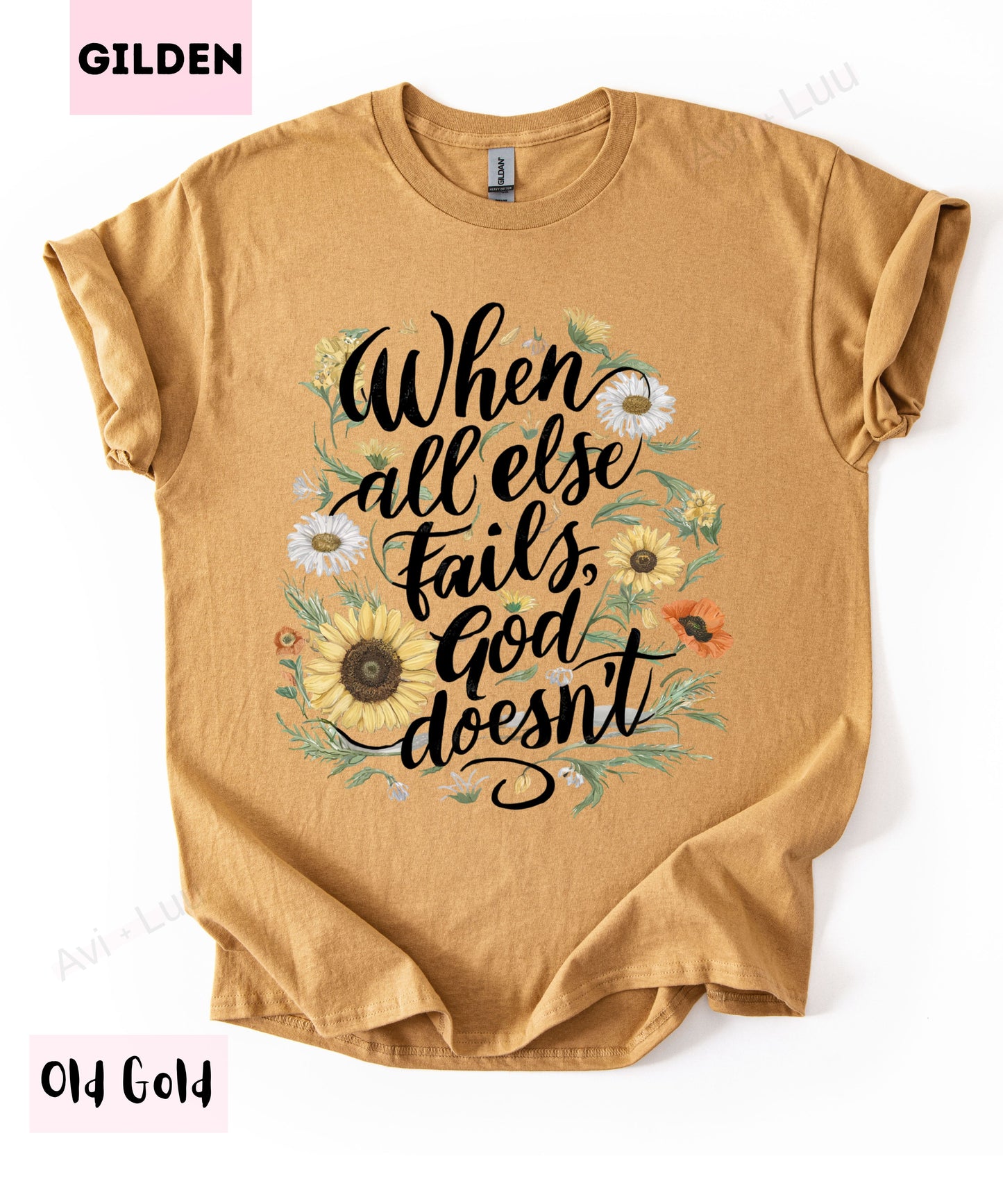 When All Else Fails | Gilden Unisex T-Shirt