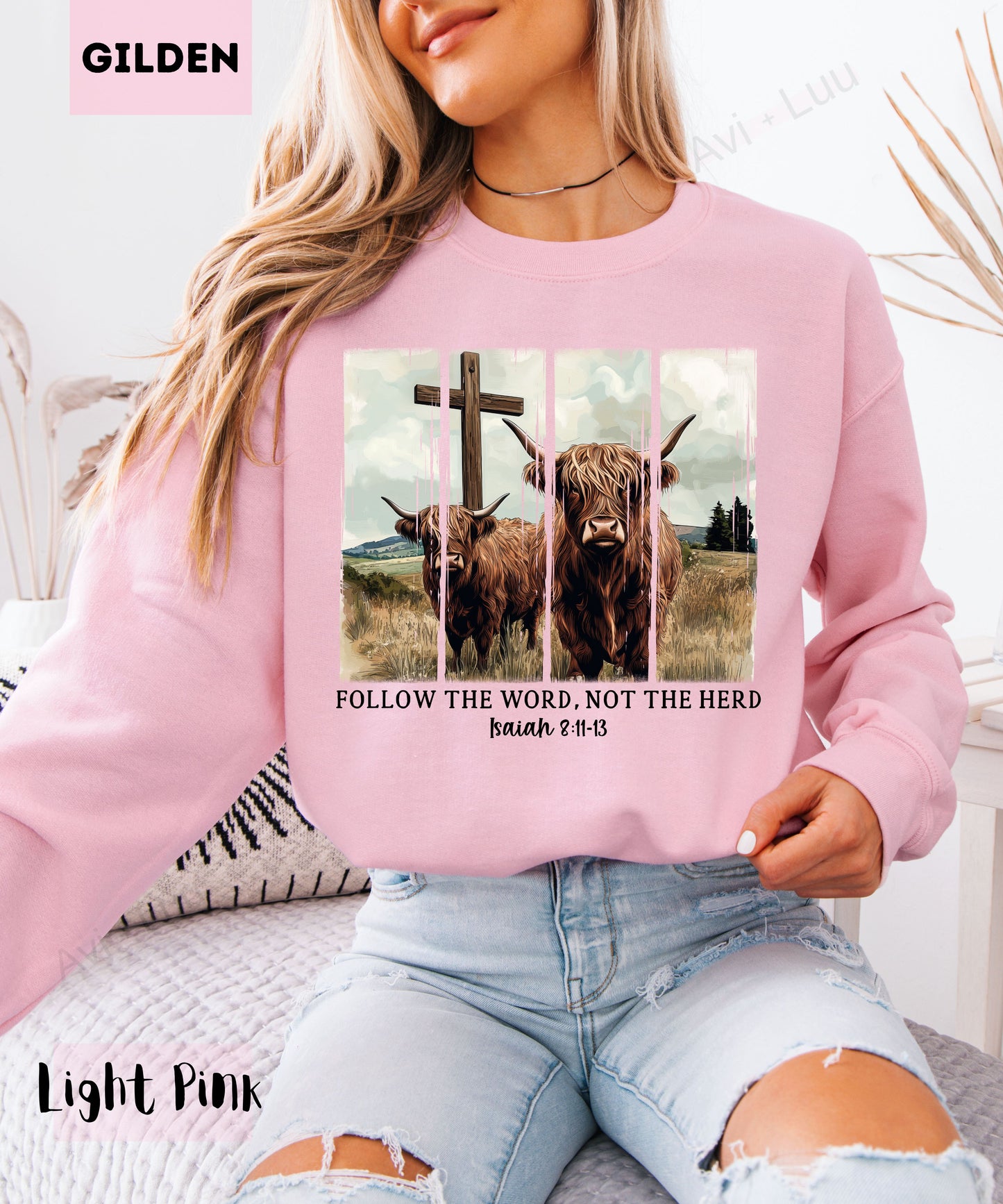 Follow The Word | Gilden Unisex Sweatshirt
