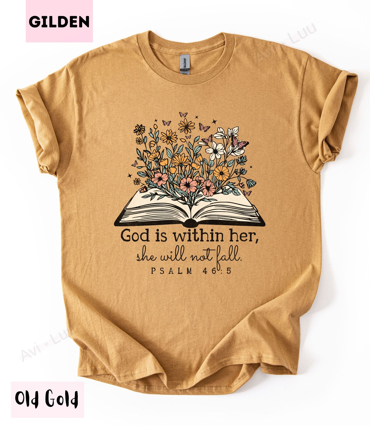 God Is Within Her | Gilden Unisex T-Shirt