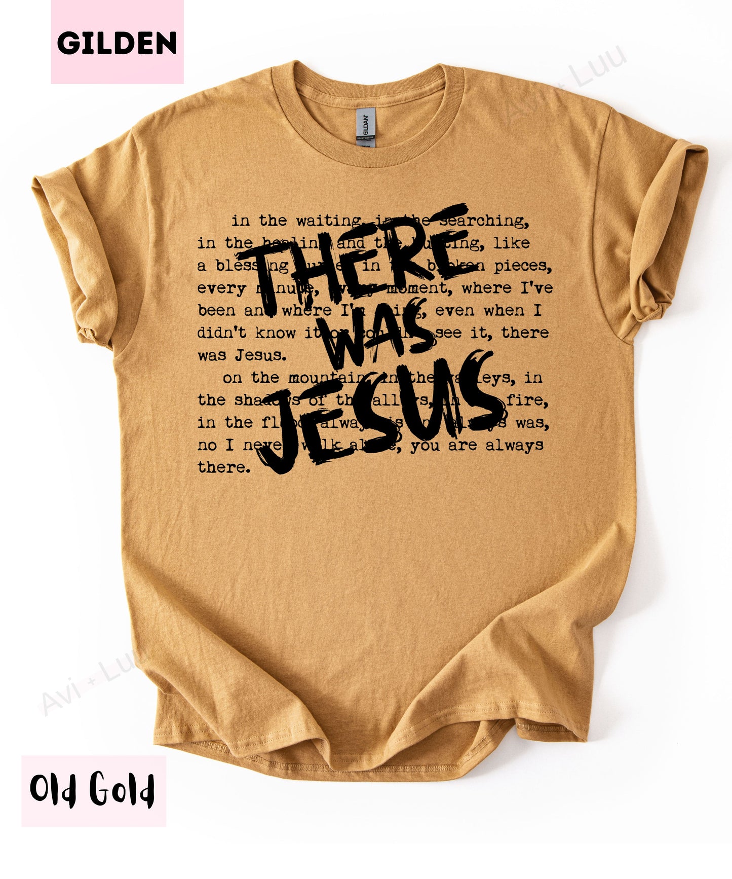 There Was Jesus | Gilden Unisex T-Shirt