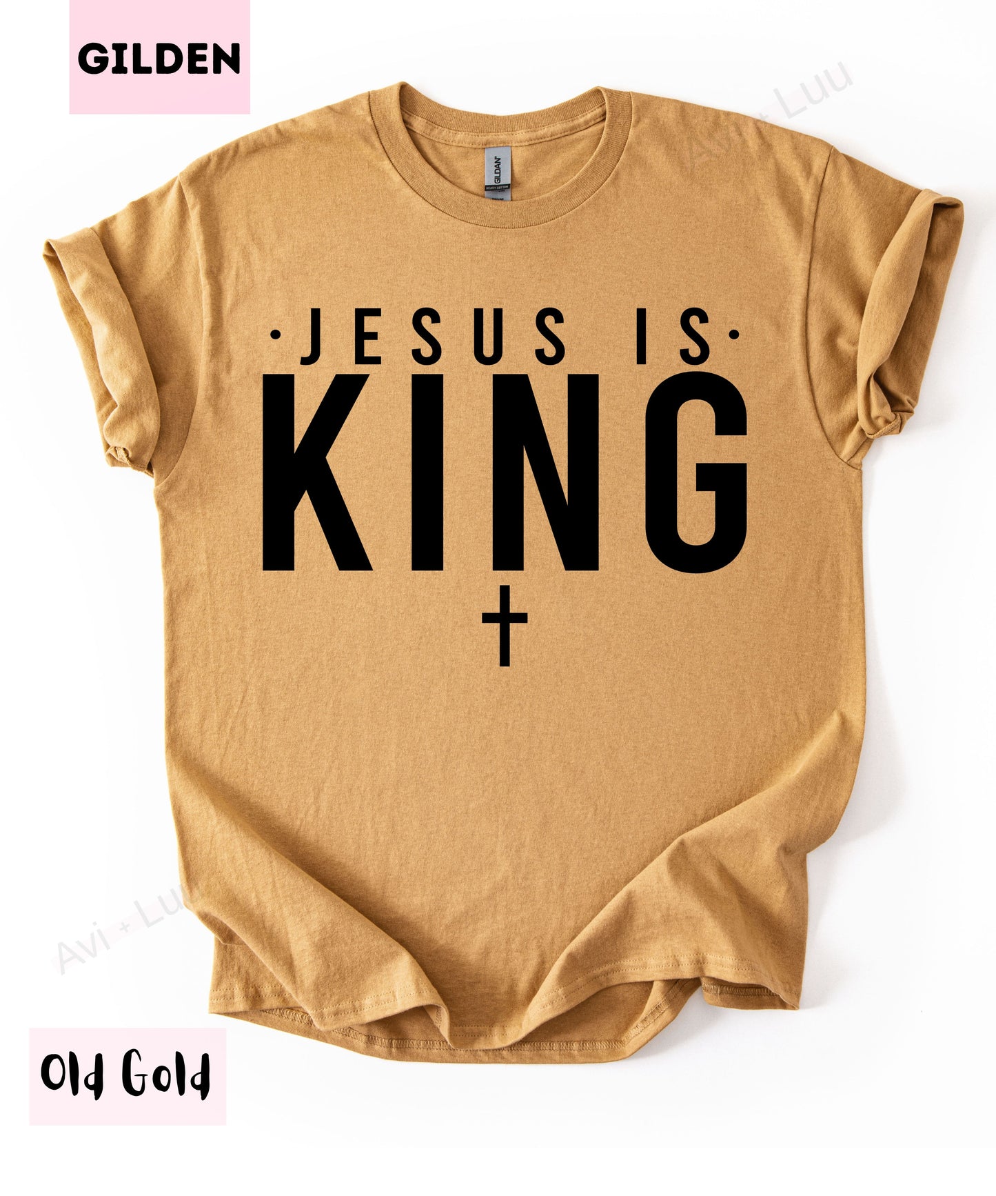 Jesus Is King | Gilden Unisex T-Shirt