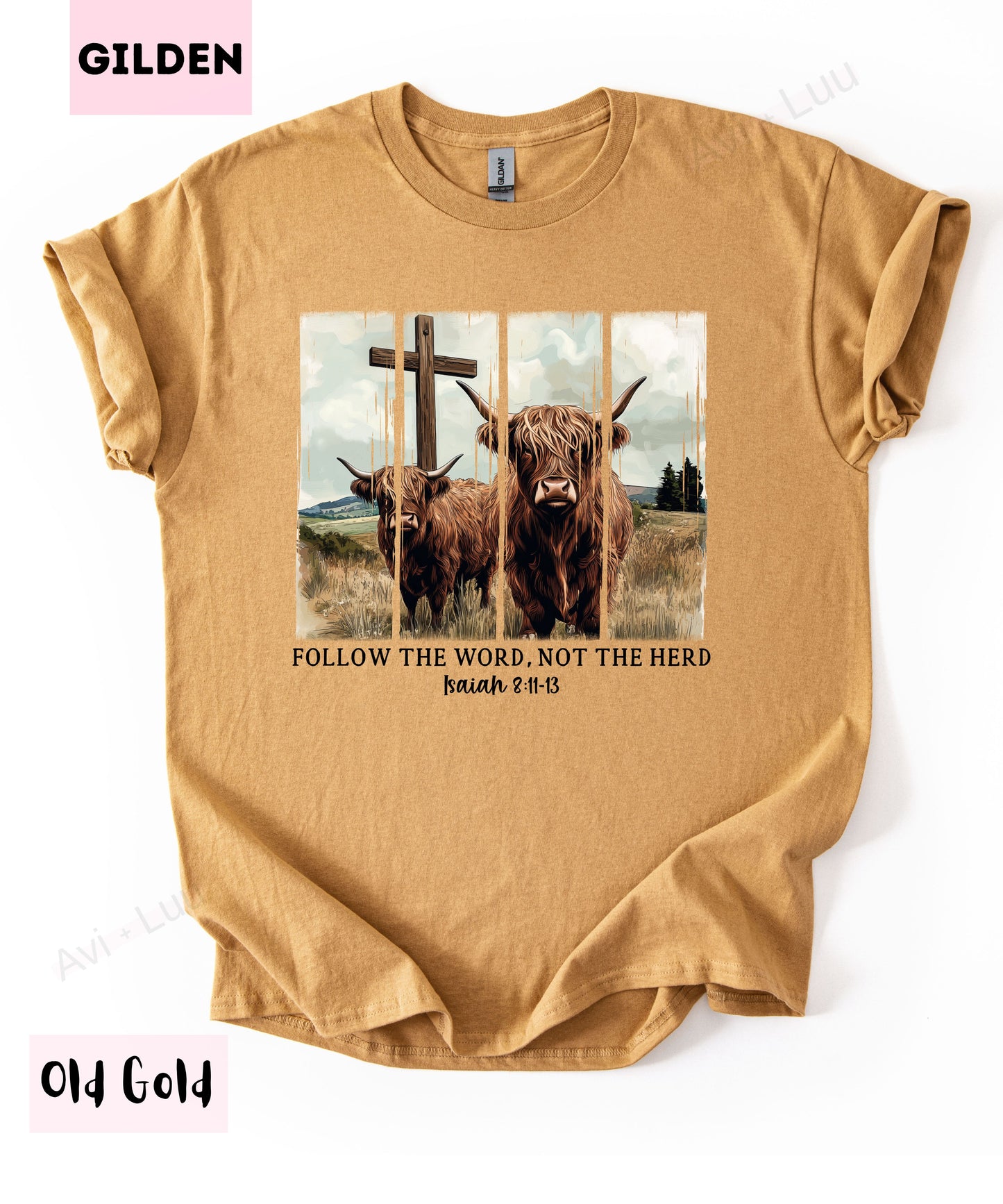 Follow The Word | Gilden Unisex T-Shirt