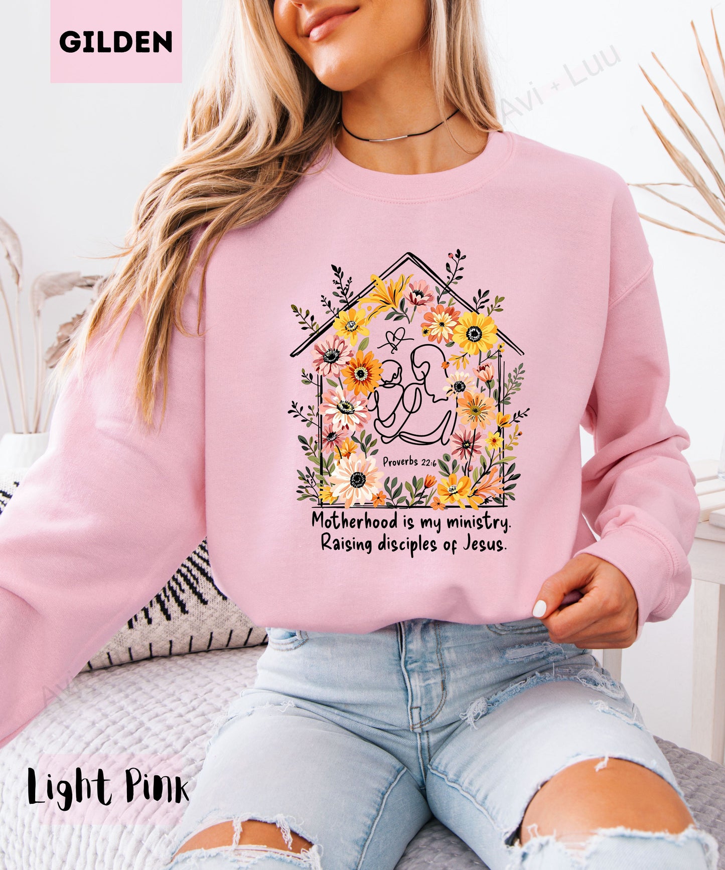 Motherhood | Gilden Unisex Sweatshirt