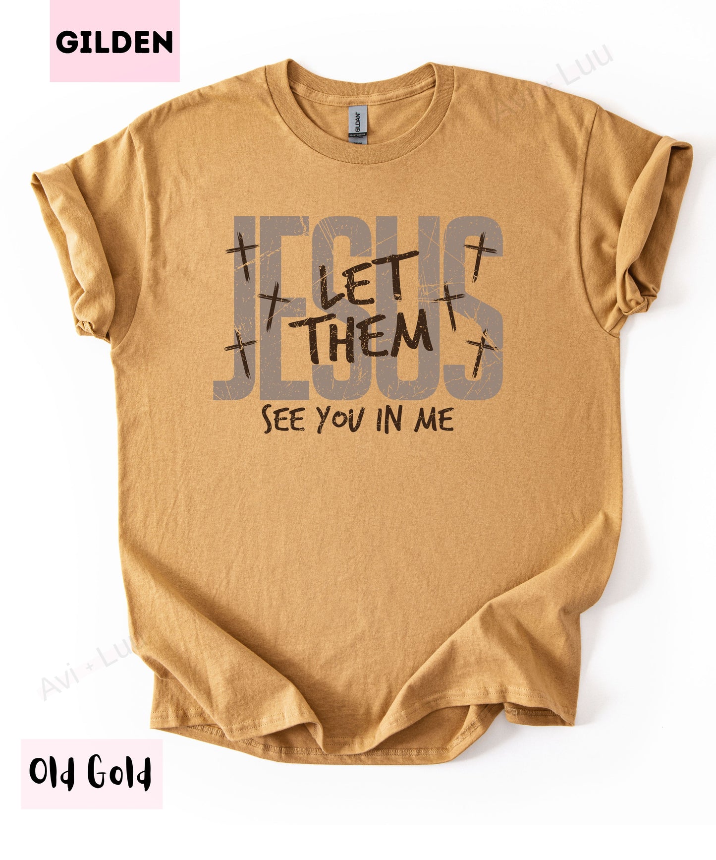 Jesus Let Them | Gilden Unisex T-Shirt