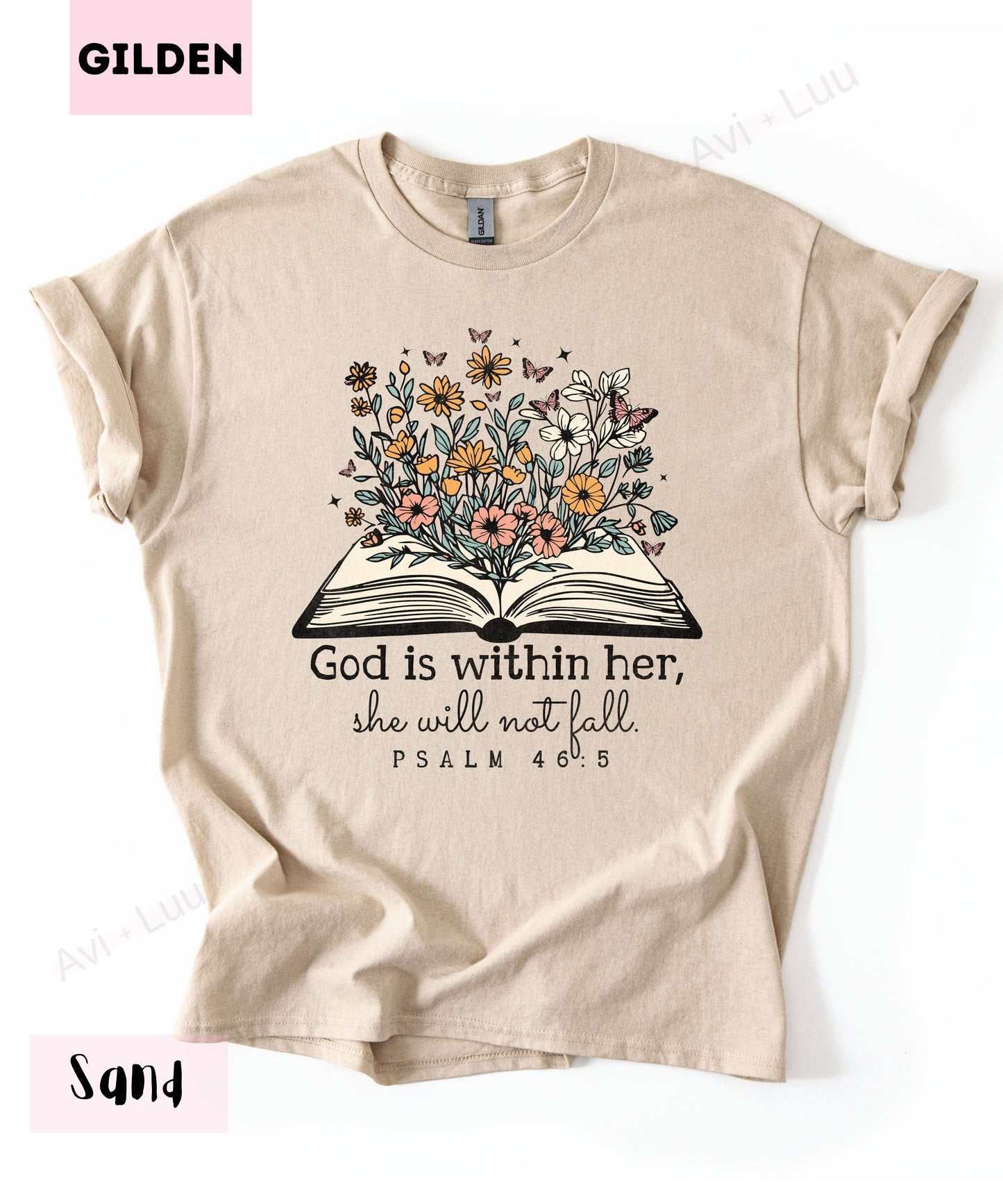 God Is Within Her | Gilden Unisex T-Shirt