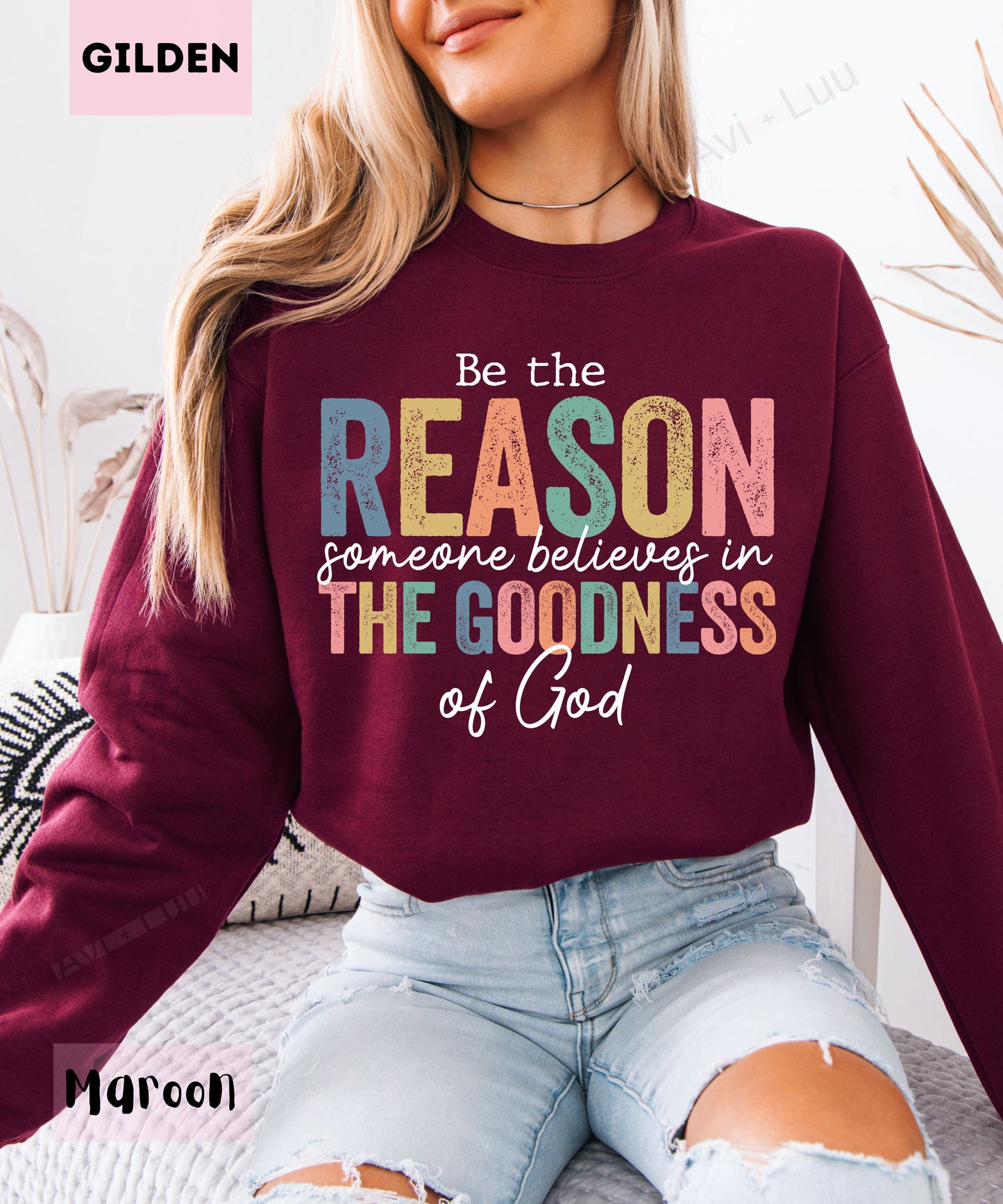 Be The Reason | Gilden Unisex Sweatshirt