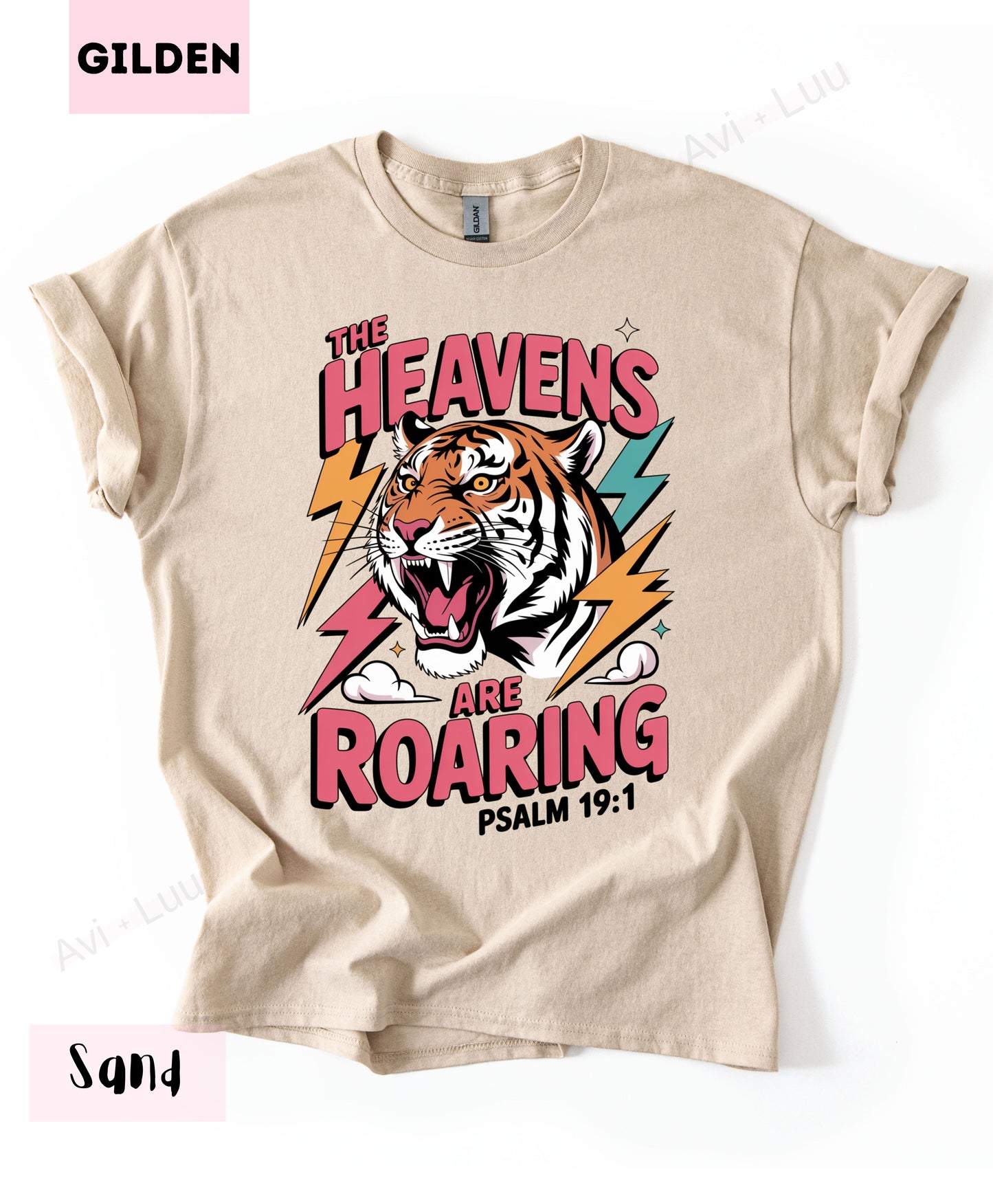 The Heavens Are Roaring | Gilden Unisex T-Shirt