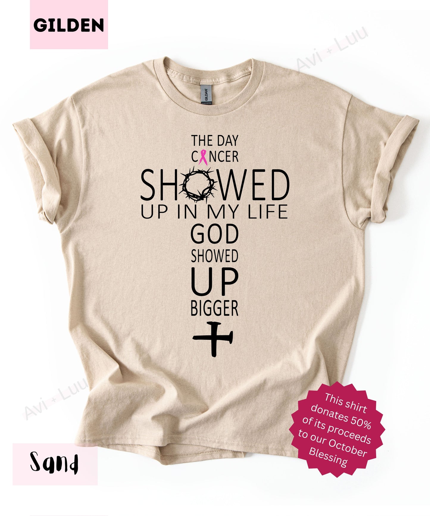 Word Cross | Gilden Unisex T-Shirt