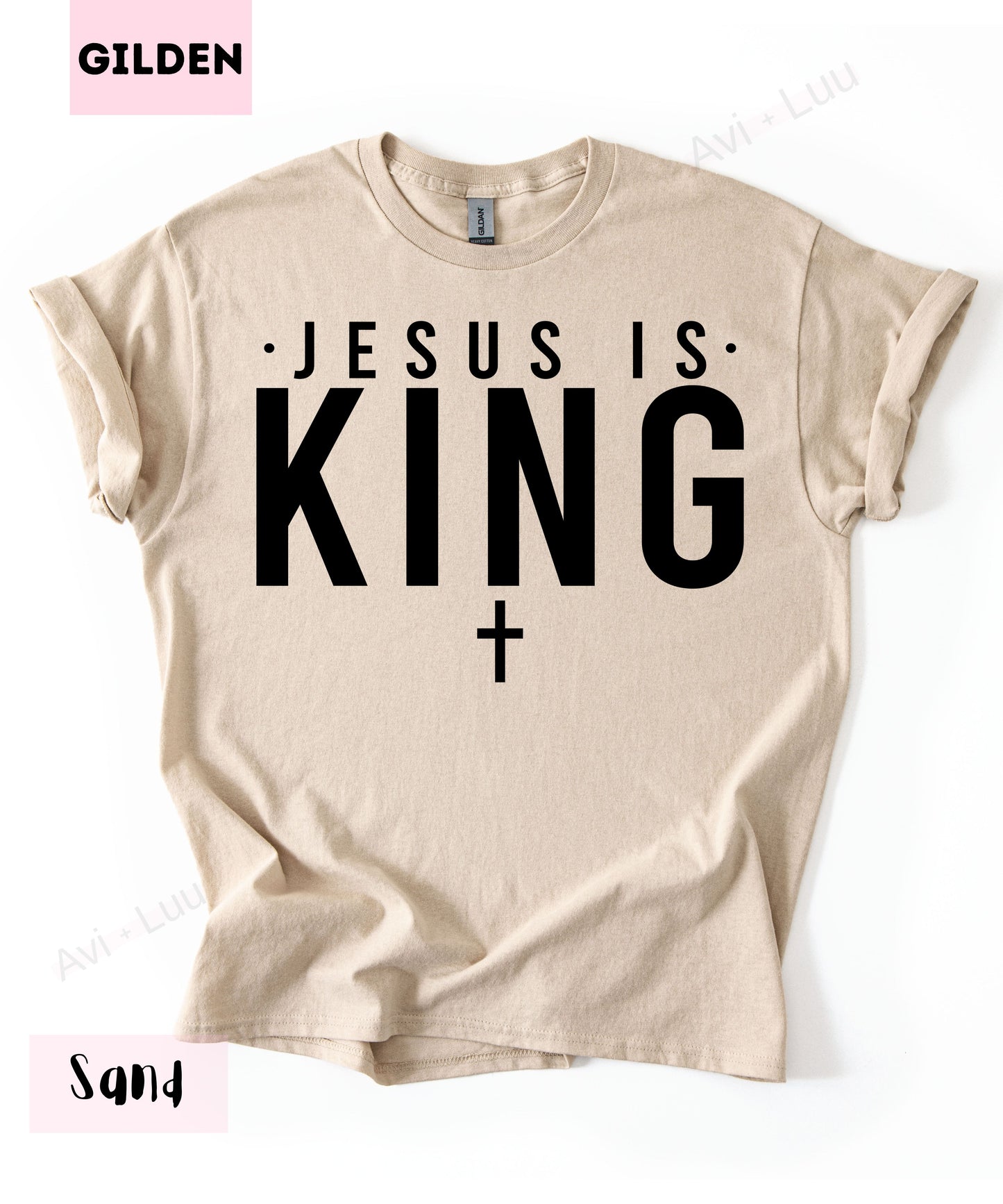 Jesus Is King | Gilden Unisex T-Shirt