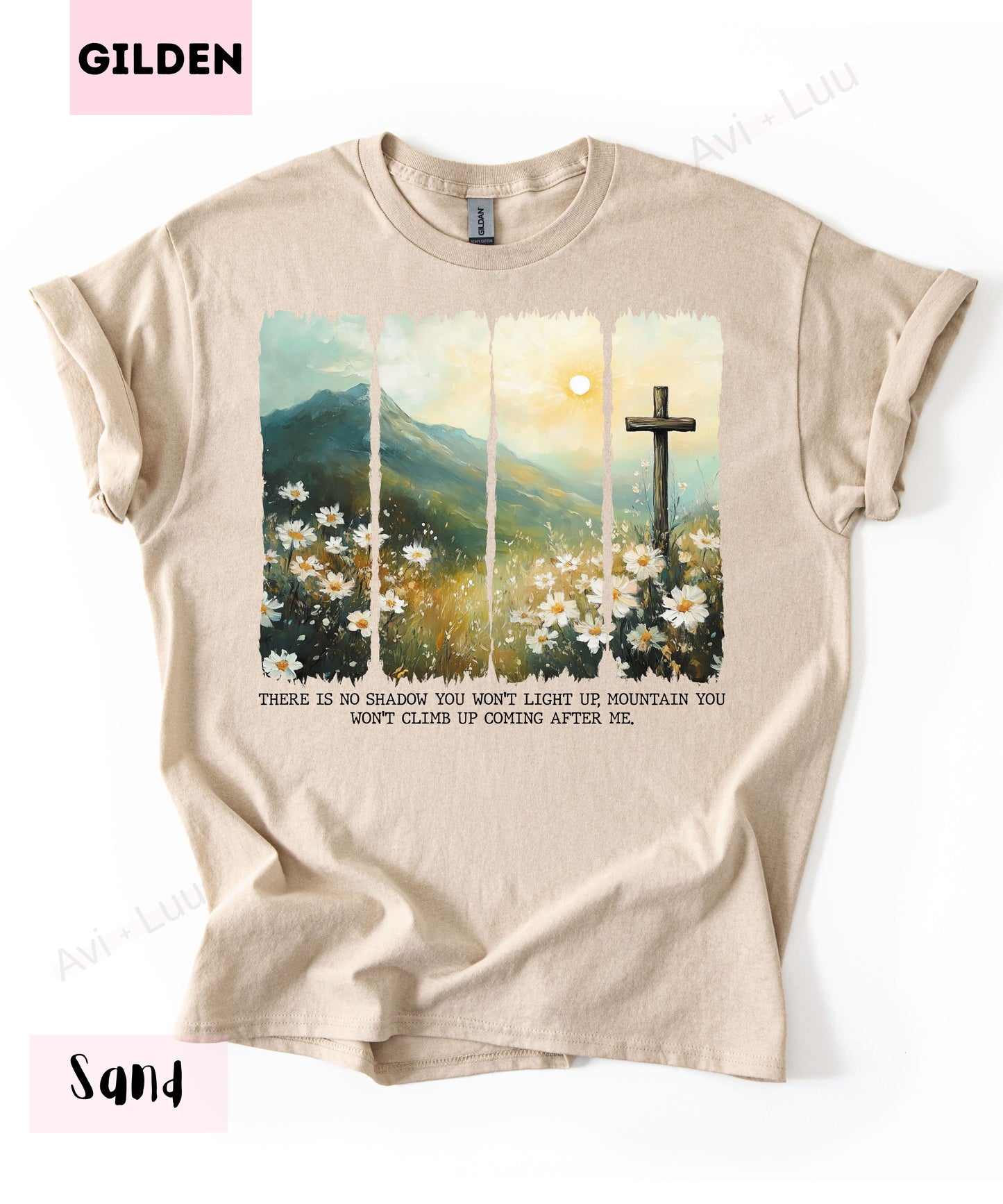 There Is No Shadow | Gilden Unisex T-Shirt