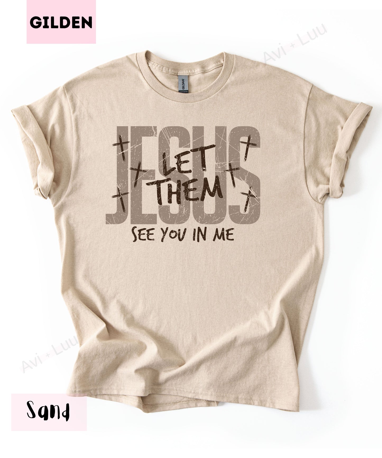Jesus Let Them | Gilden Unisex T-Shirt