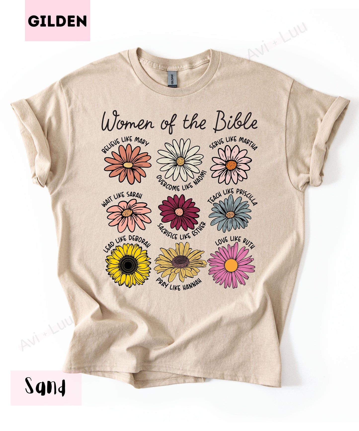Women Of the Bible | Gilden Unisex T-Shirt