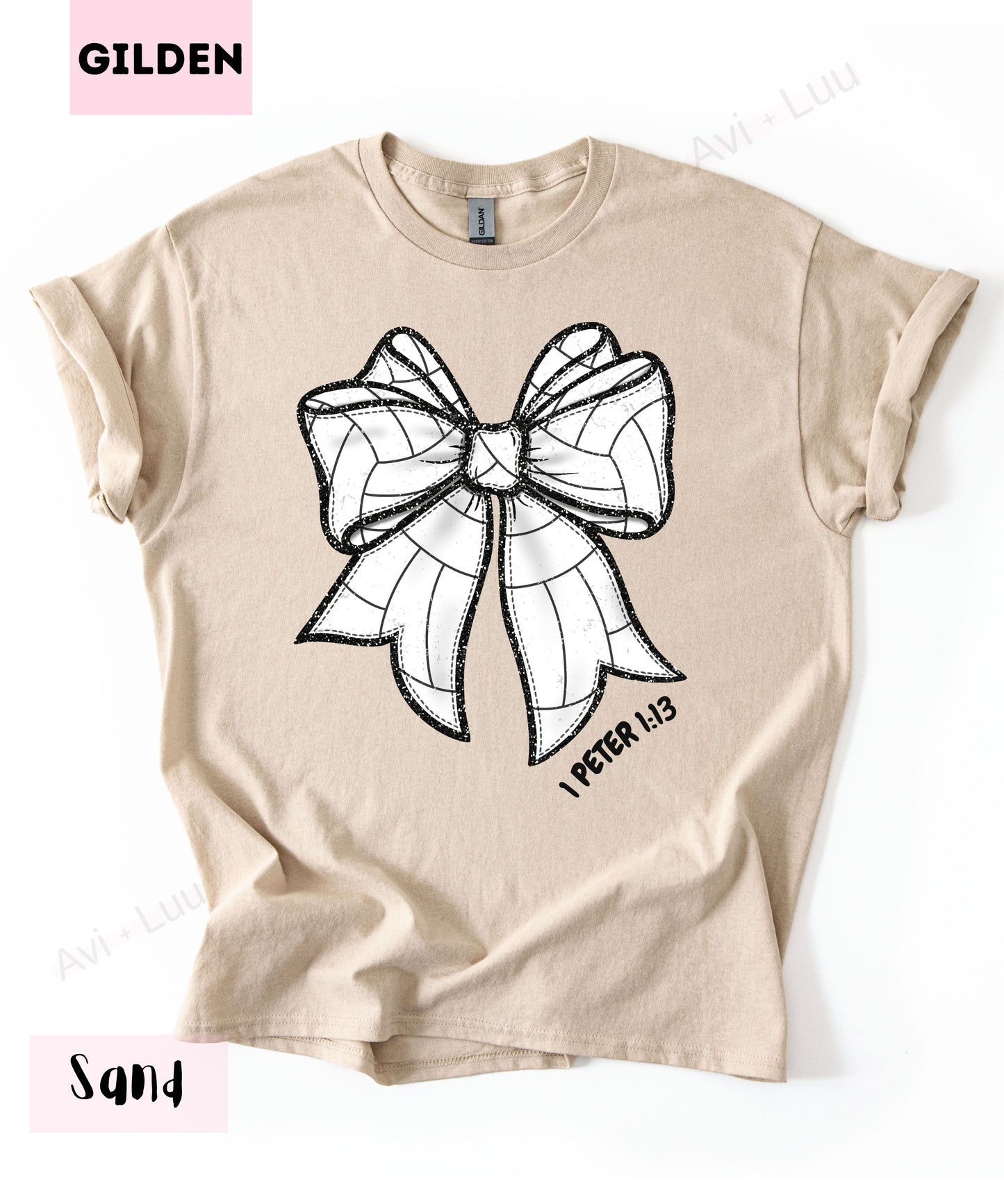 Volleyball Bow | Gilden Unisex T-Shirt