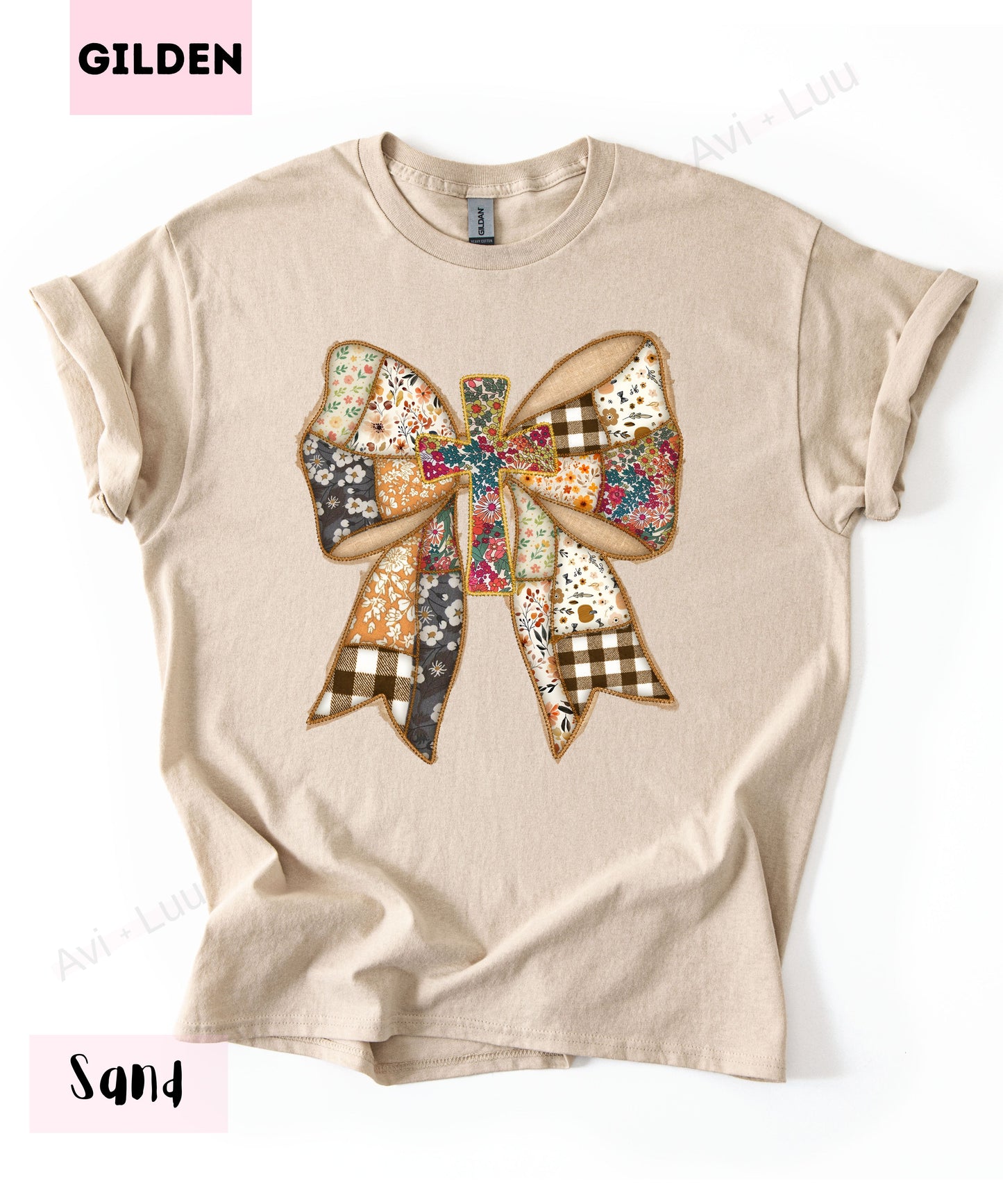 Fabric Bow | Gilden Unisex T-Shirt