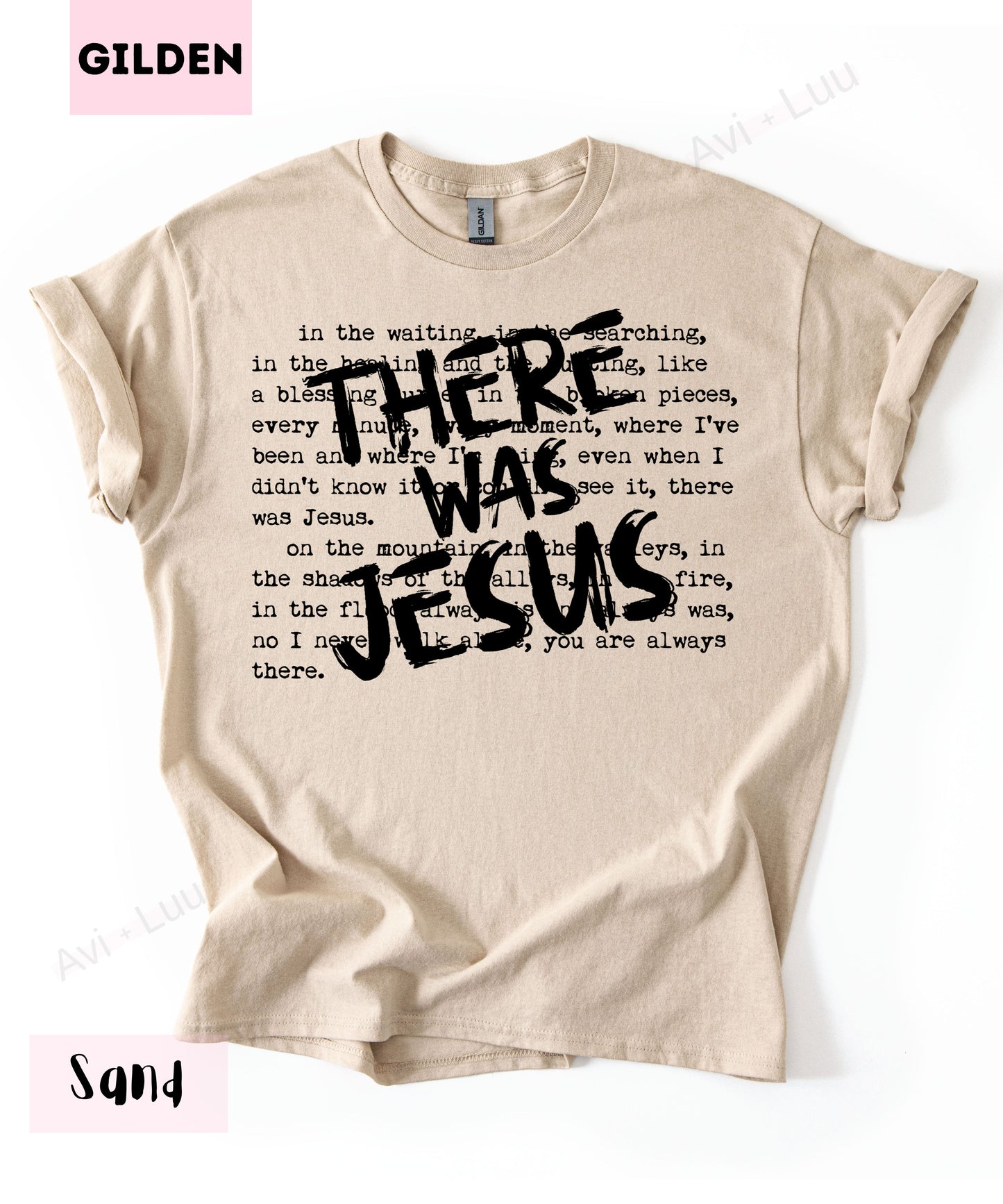 There Was Jesus | Gilden Unisex T-Shirt
