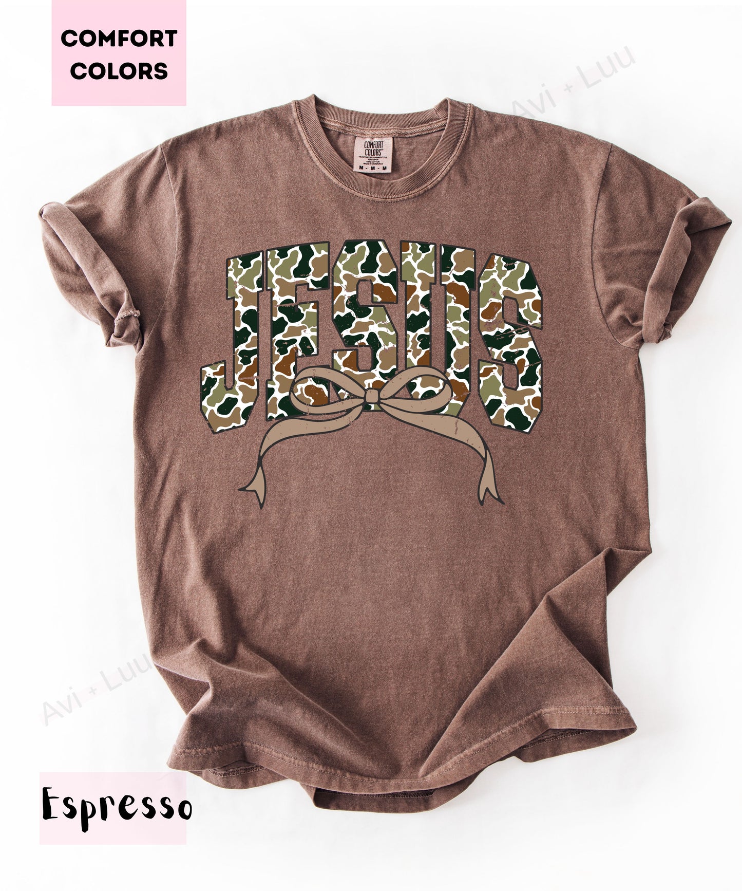 Camo Jesus | Comfort Colors Unisex T-Shirt