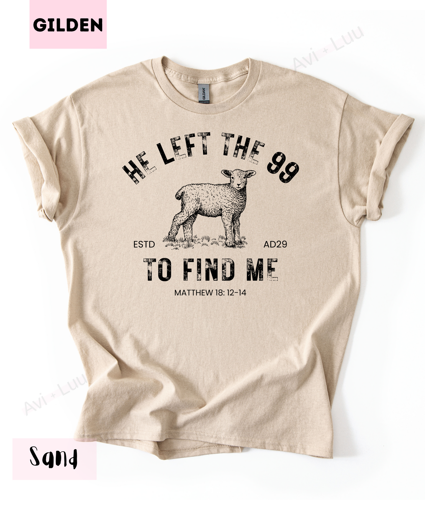 He Left The 99 | Gilden Unisex T-Shirt