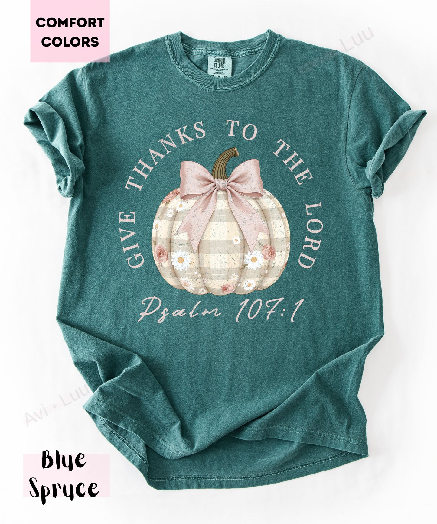 Give Thanks To The Lord | Comfort Colors Unisex T-Shirt