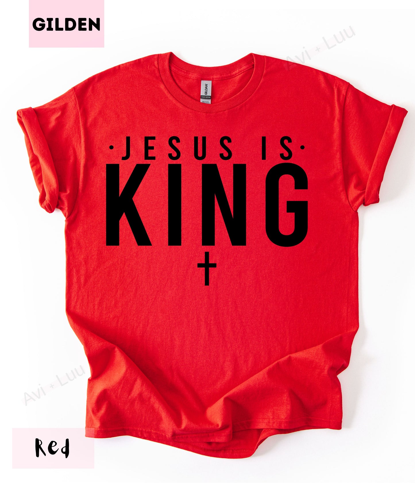 Jesus Is King | Gilden Unisex T-Shirt
