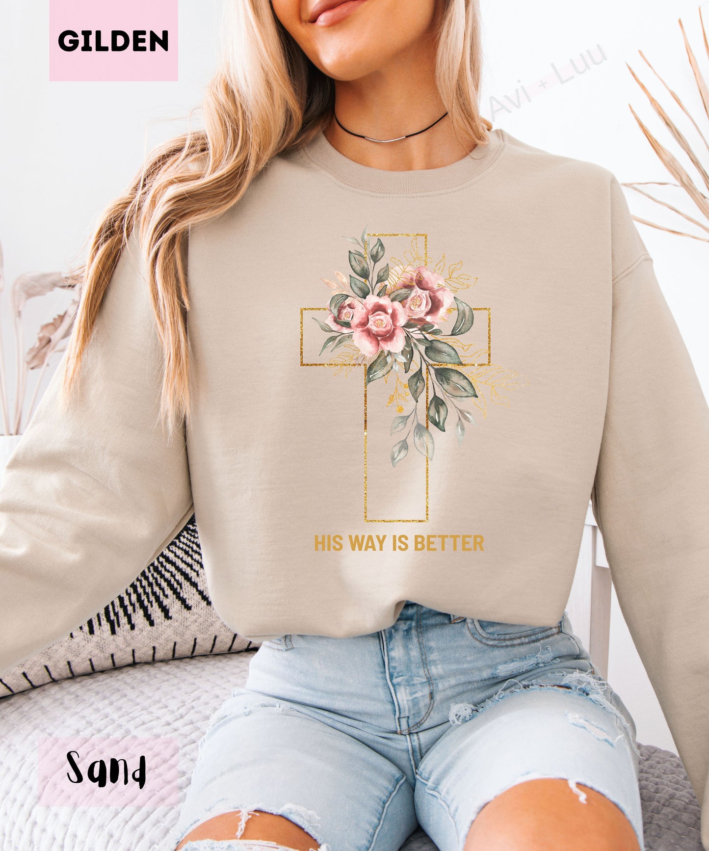 His Way Is Better | Gilden Unisex Sweatshirt
