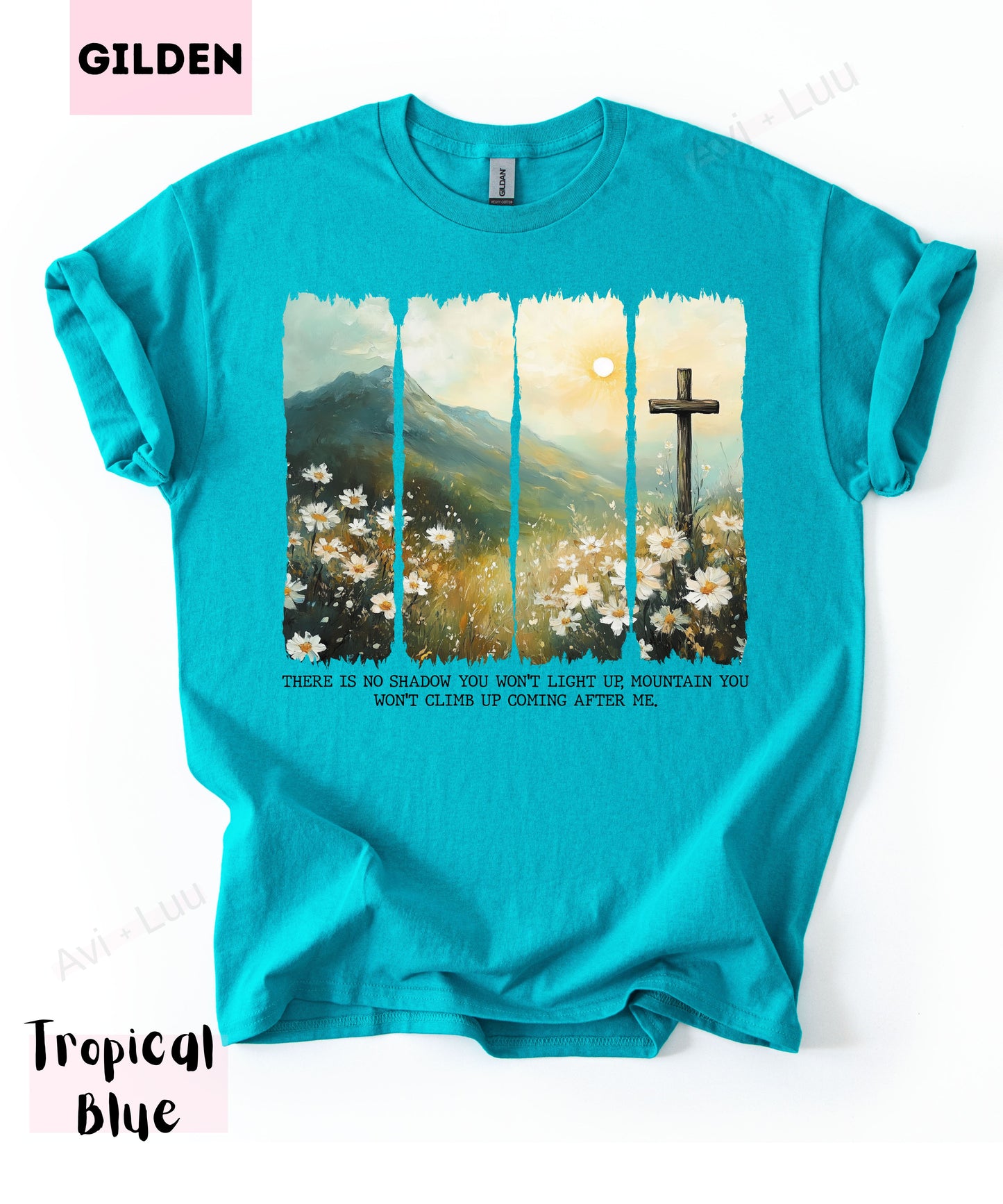 There Is No Shadow | Gilden Unisex T-Shirt