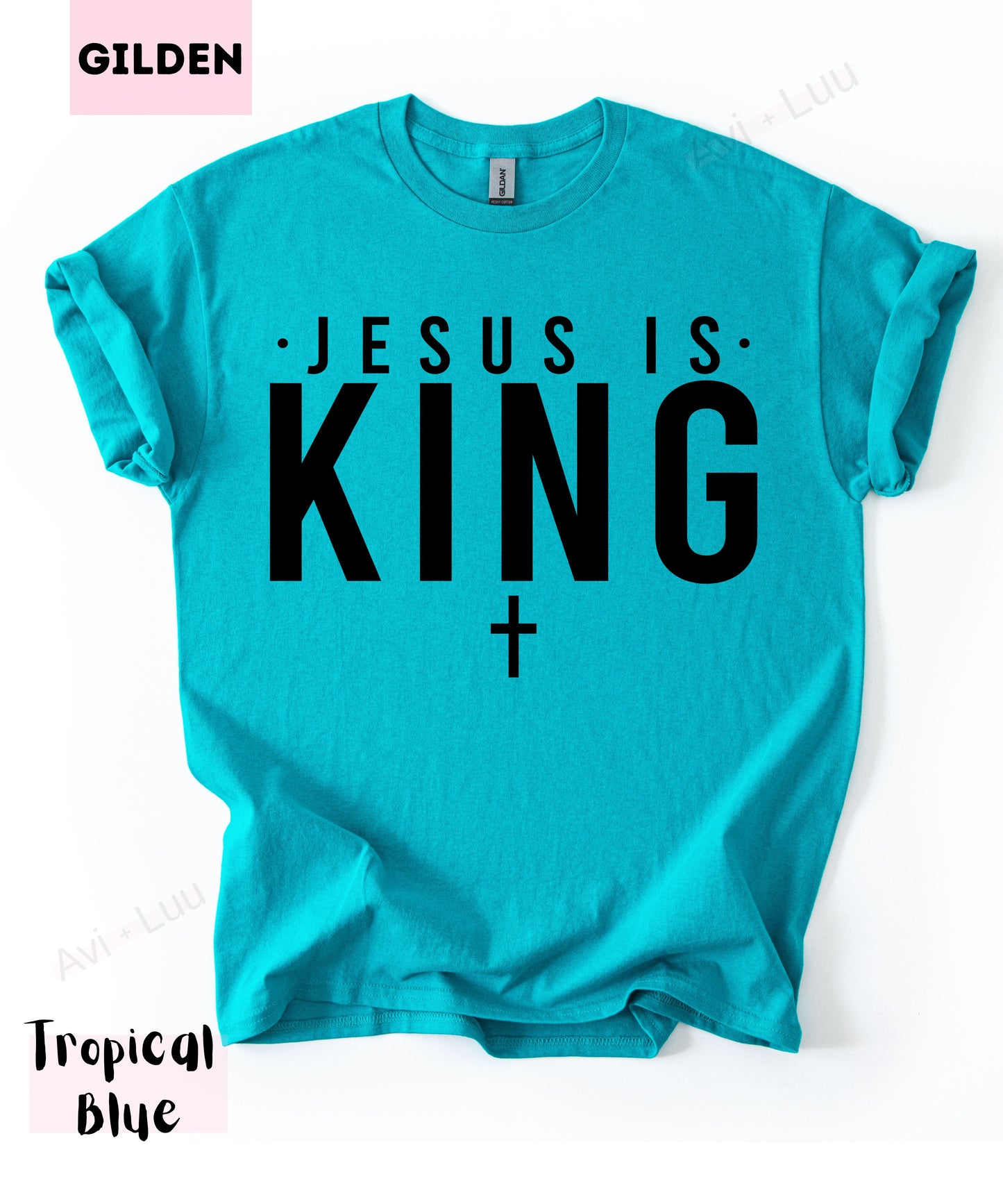 Jesus Is King | Gilden Unisex T-Shirt