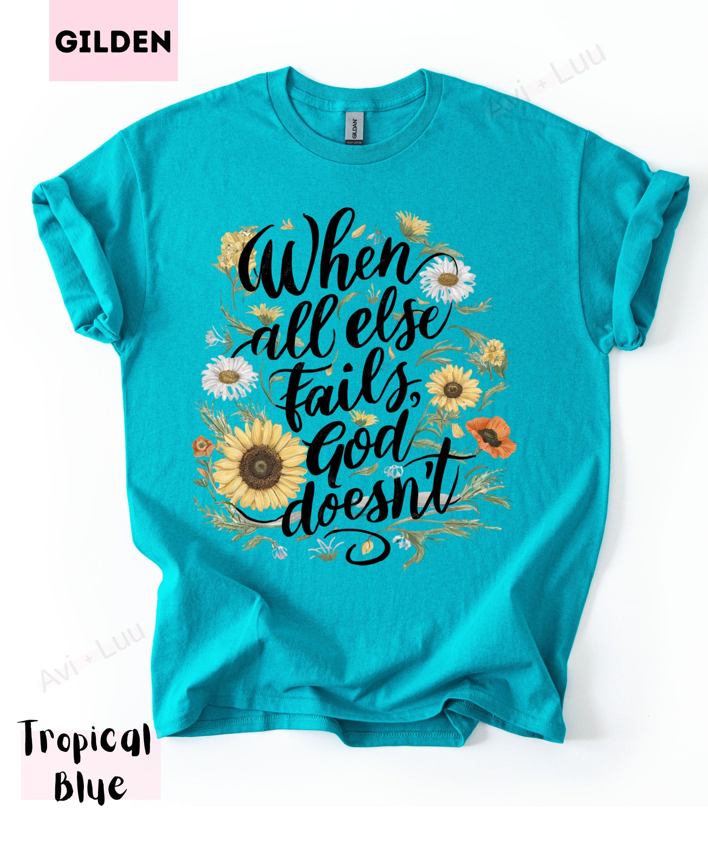 When All Else Fails | Gilden Unisex T-Shirt