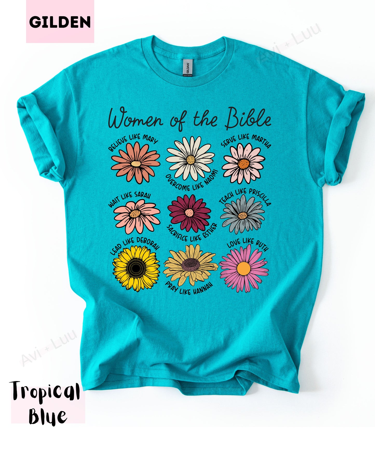Women Of the Bible | Gilden Unisex T-Shirt