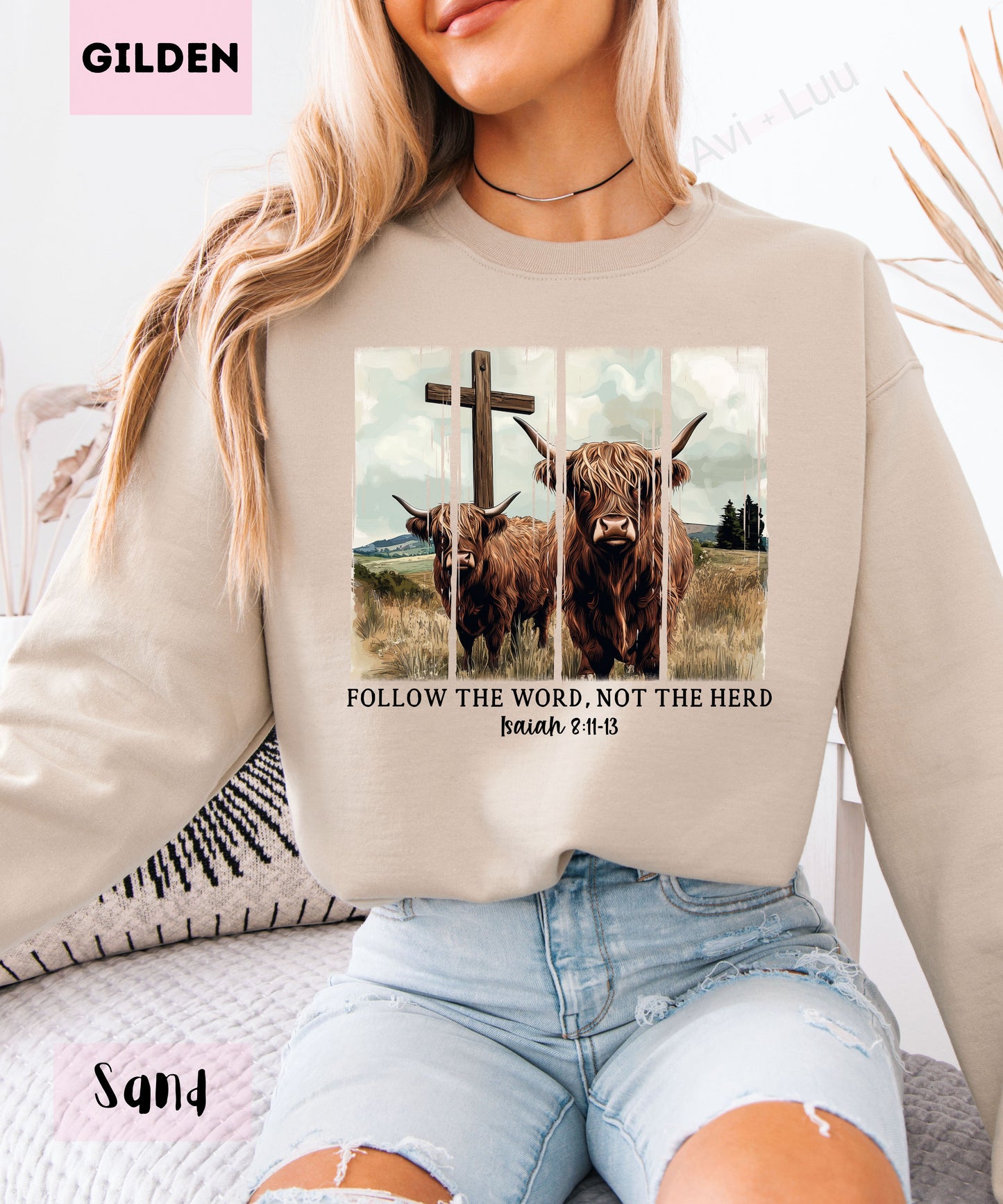Follow The Word | Gilden Unisex Sweatshirt