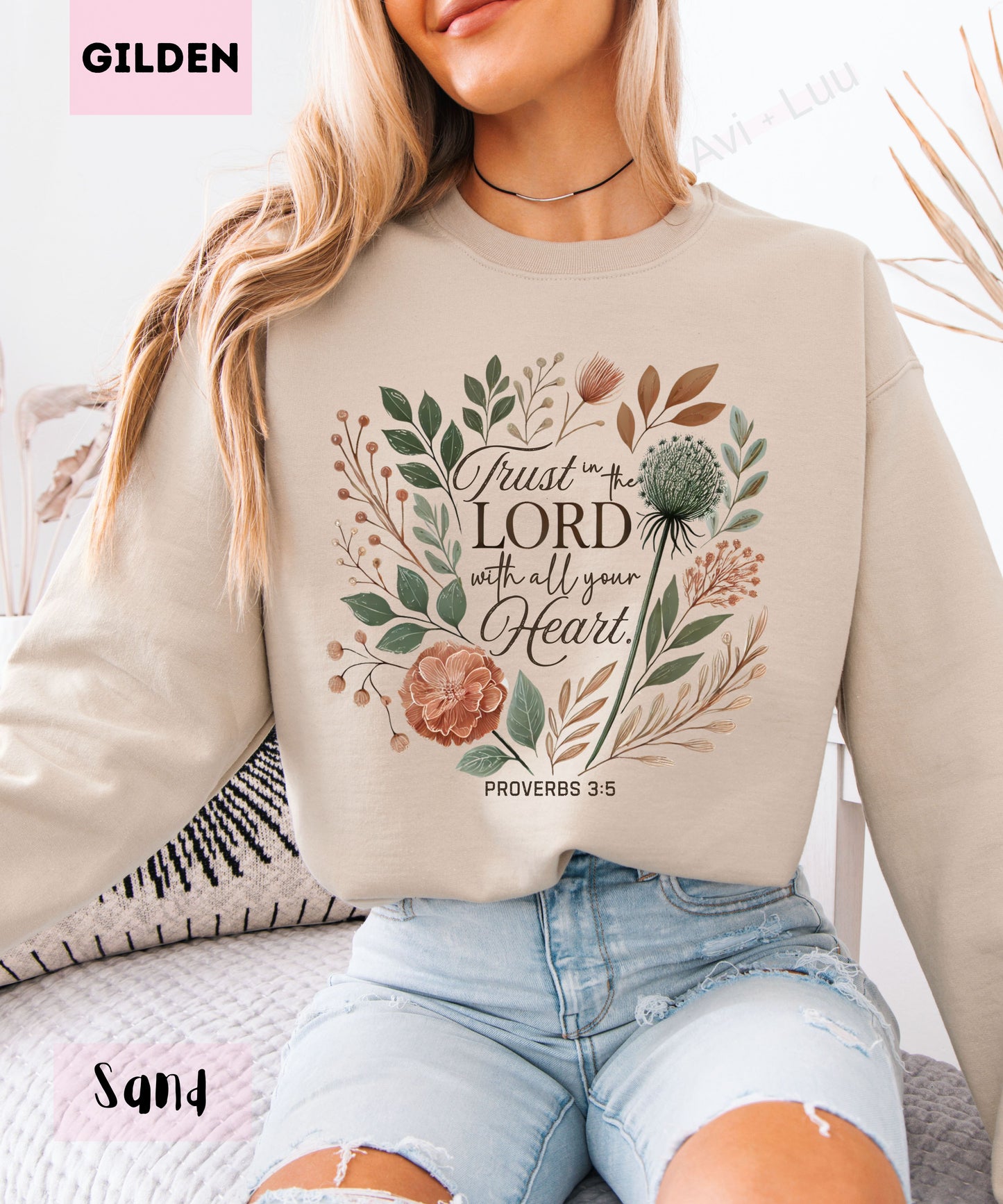 Trust In The Lord | Gilden Unisex Sweatshirt