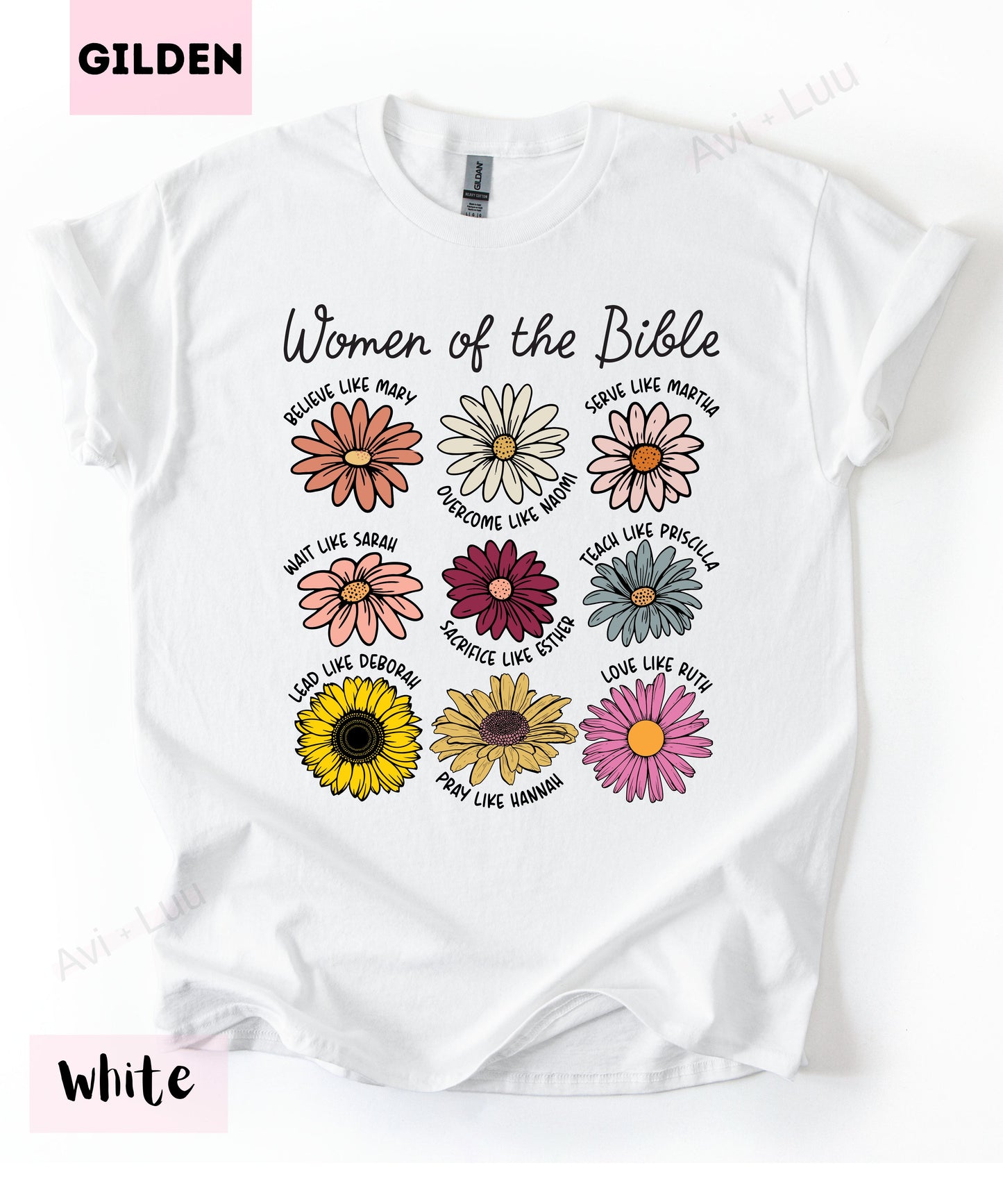 Women Of the Bible | Gilden Unisex T-Shirt