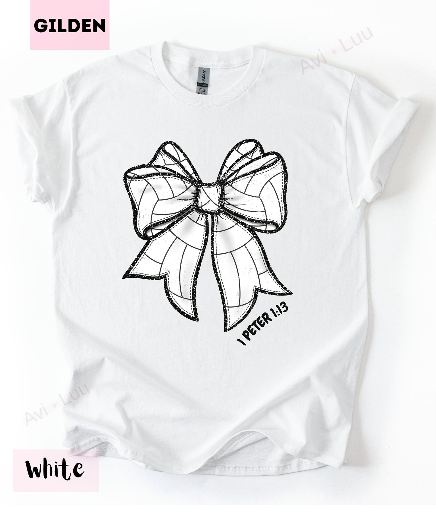 Volleyball Bow | Gilden Unisex T-Shirt