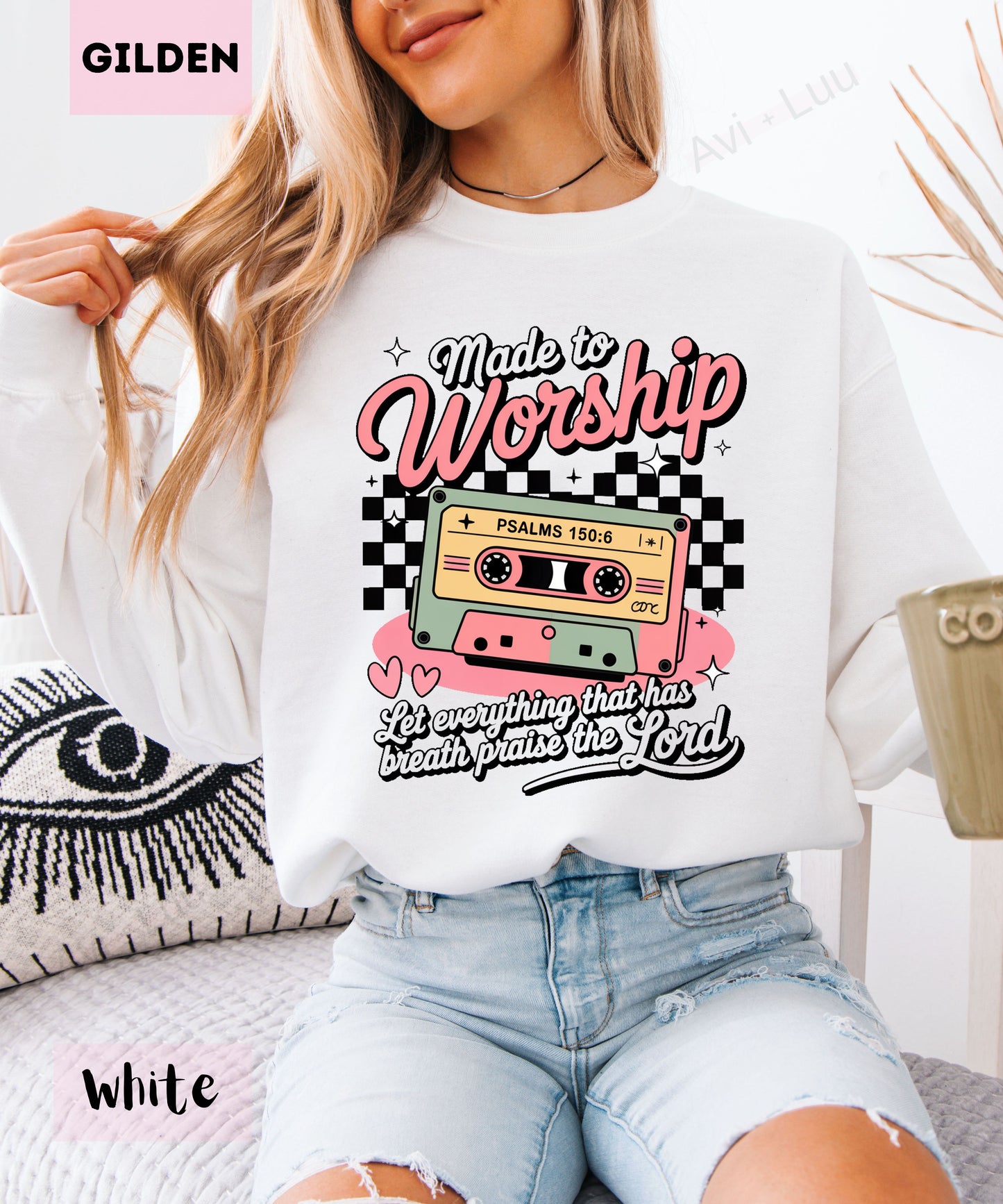 Made To Worship | Gilden Unisex Sweatshirt