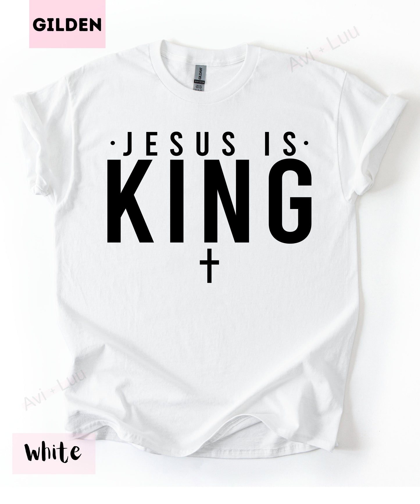 Jesus Is King | Gilden Unisex T-Shirt