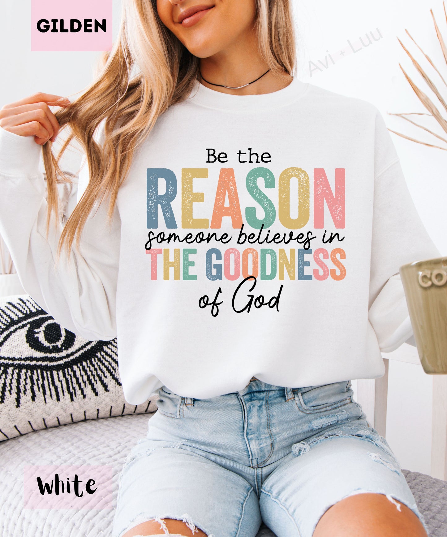 Be The Reason | Gilden Unisex Sweatshirt