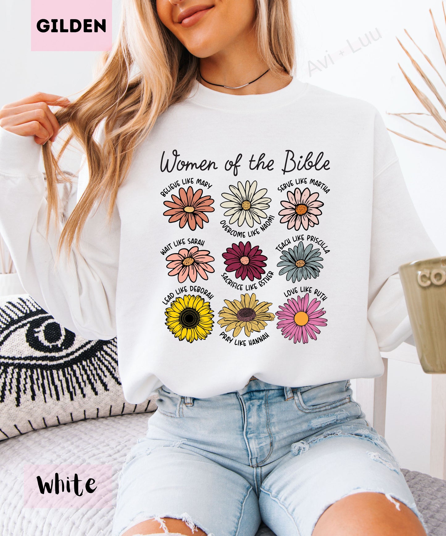 Women Of the Bible | Gilden Unisex Sweatshirt