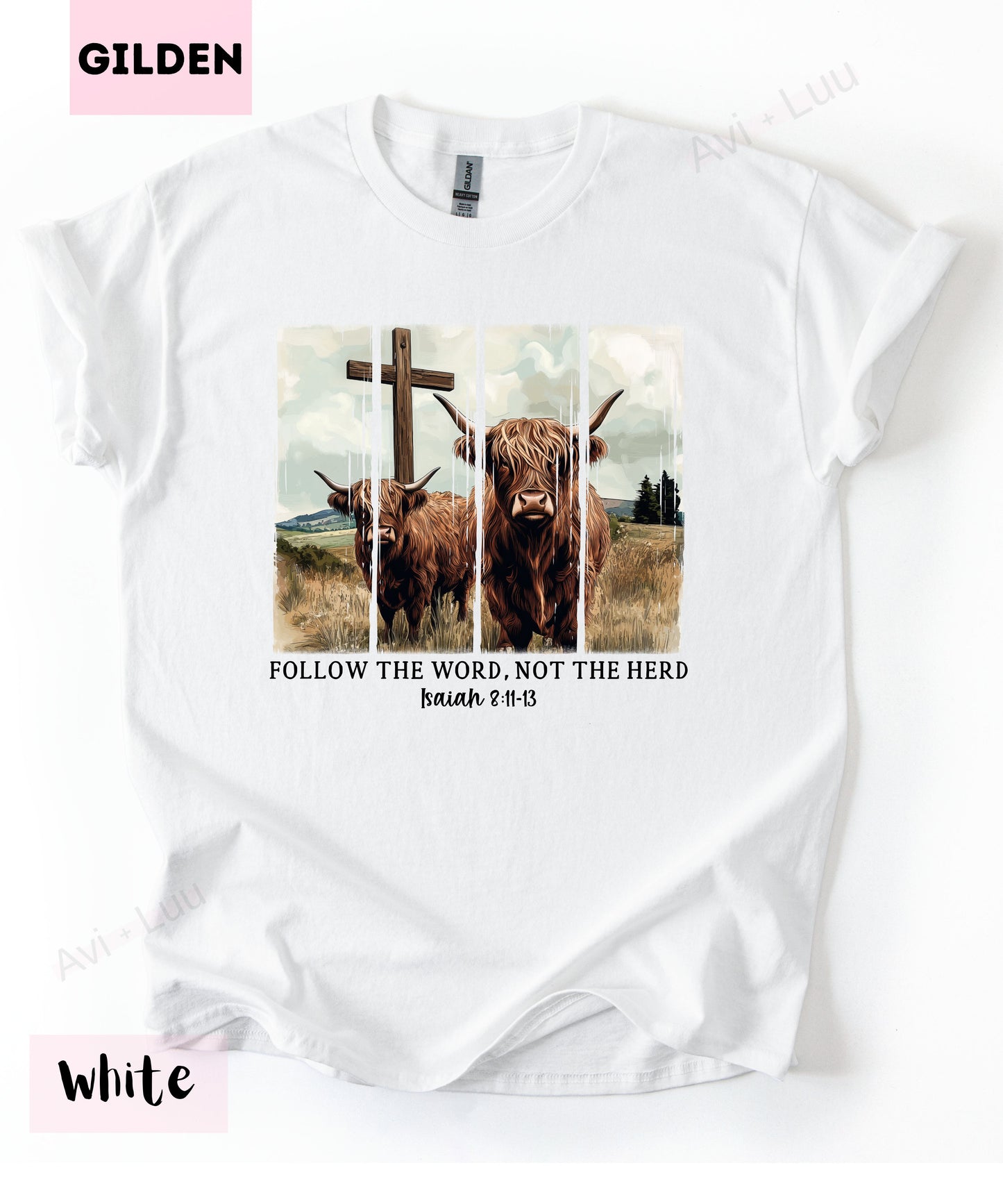 Follow The Word | Gilden Unisex T-Shirt