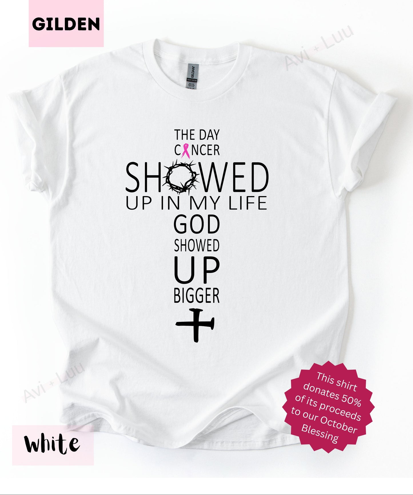 Word Cross | Gilden Unisex T-Shirt