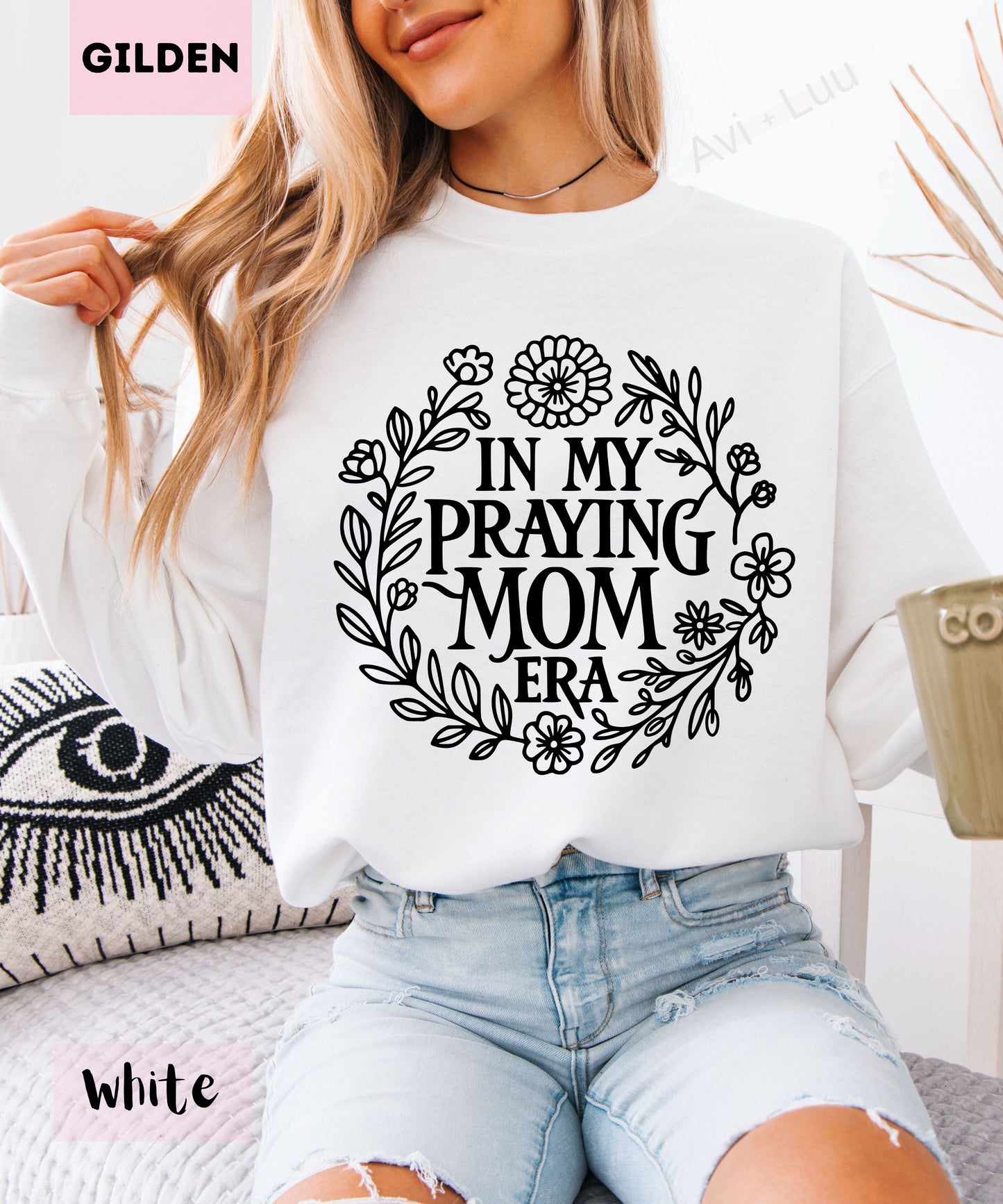 In My Praying Mom Era | Gilden Unisex Sweatshirt