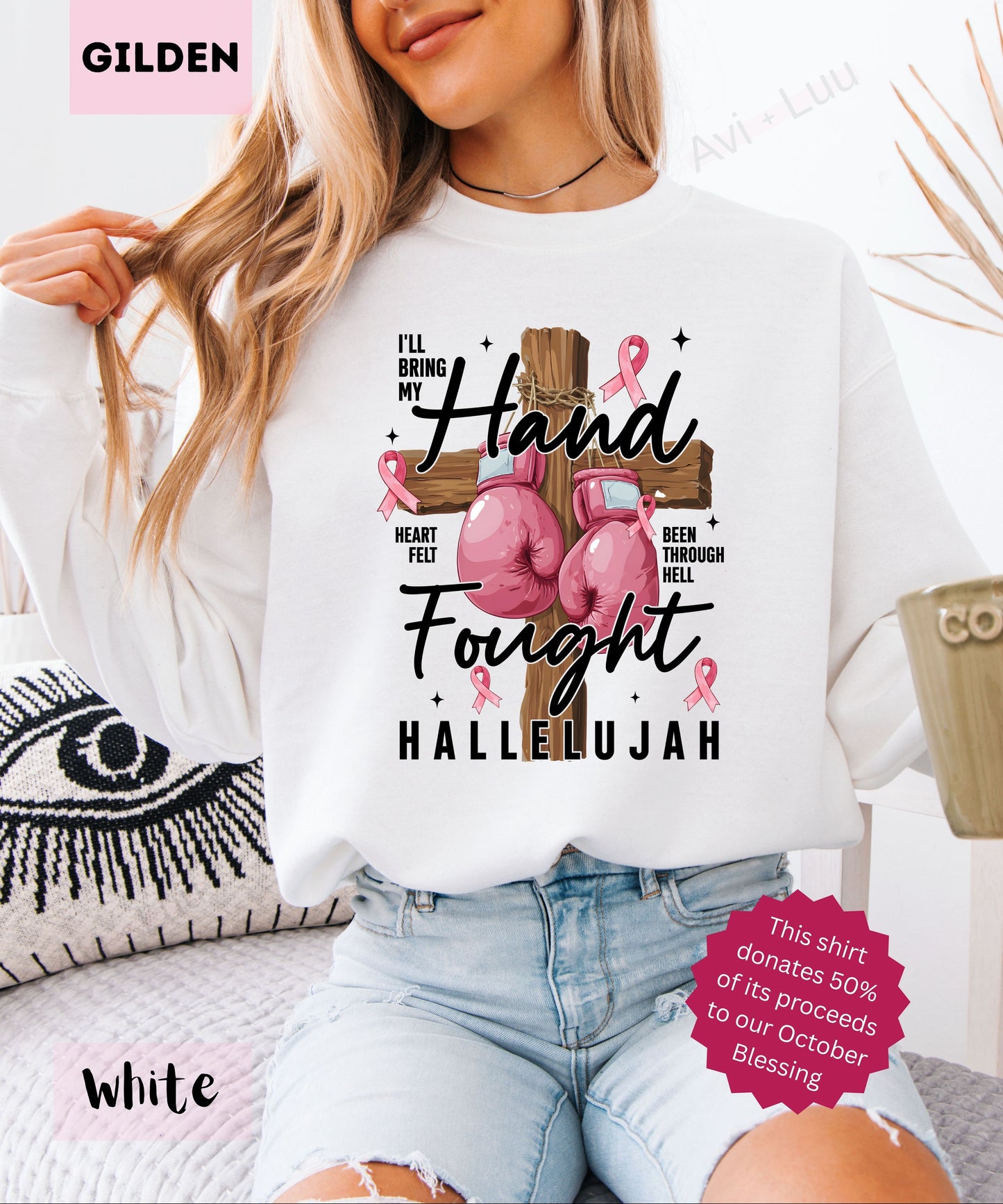 Boxing Gloves | Gilden Unisex Sweatshirt