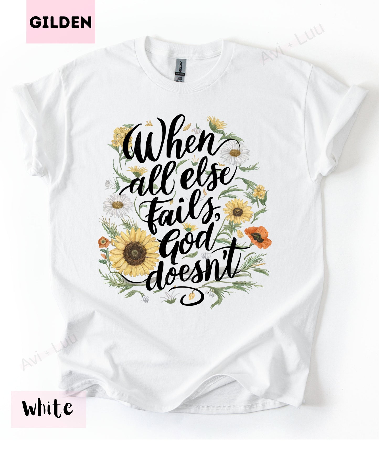 When All Else Fails | Gilden Unisex T-Shirt
