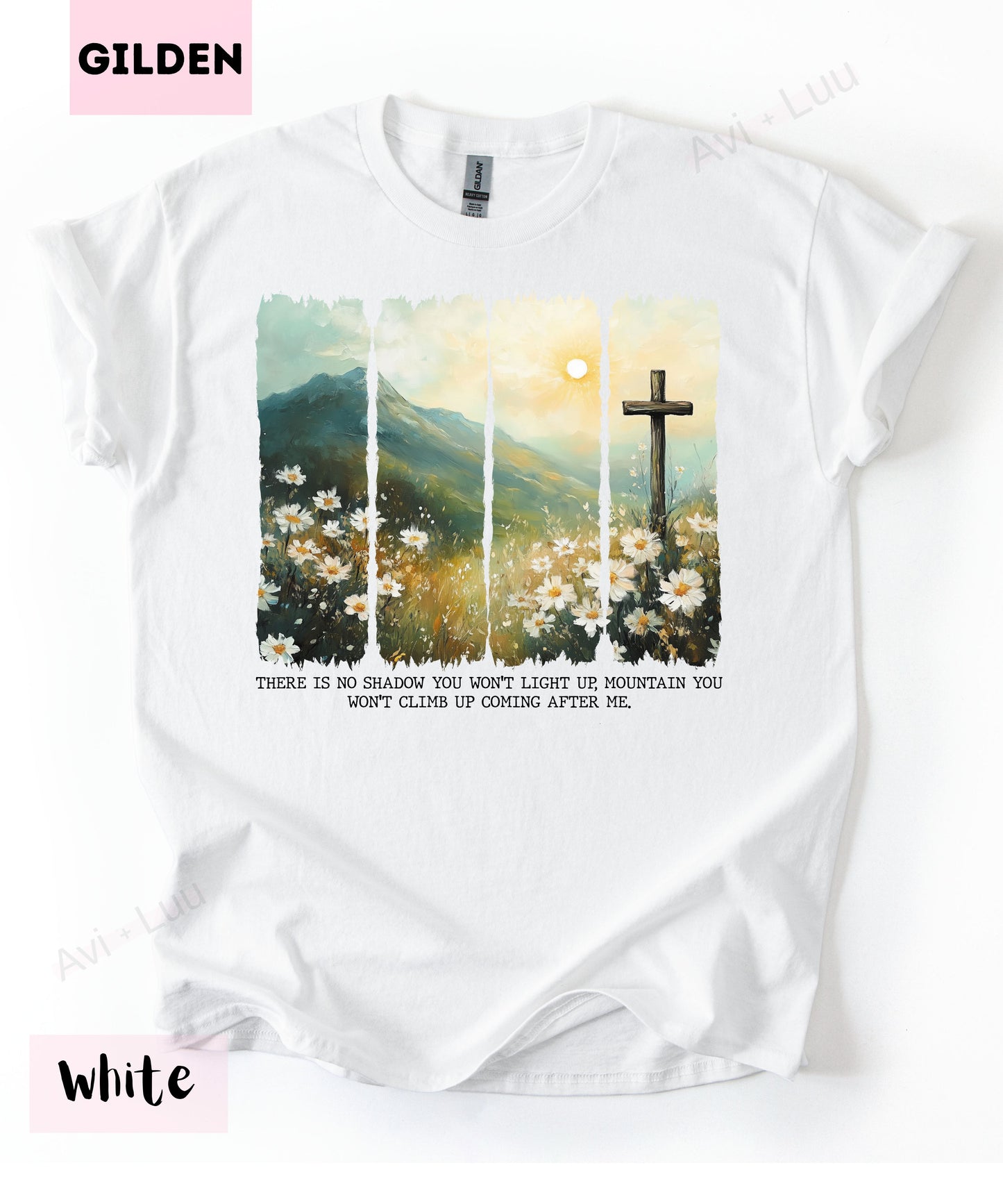 There Is No Shadow | Gilden Unisex T-Shirt