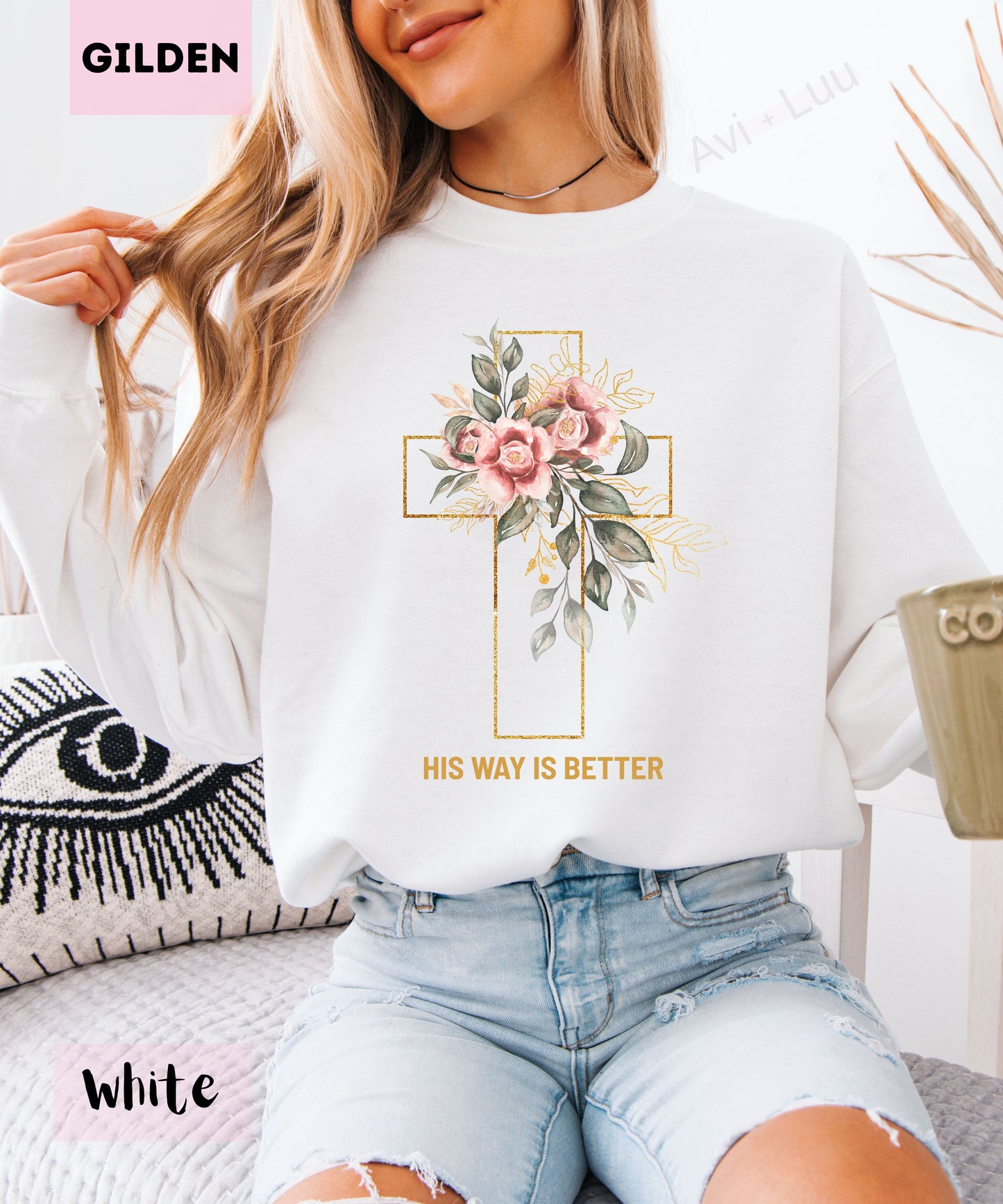 His Way Is Better | Gilden Unisex Sweatshirt