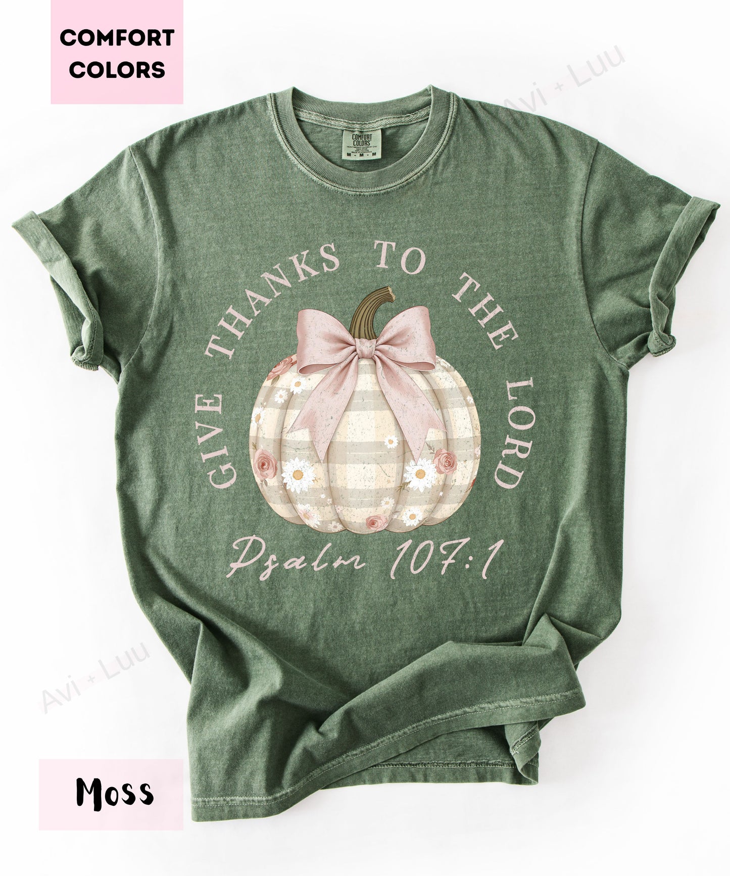 Give Thanks To The Lord | Comfort Colors Unisex T-Shirt