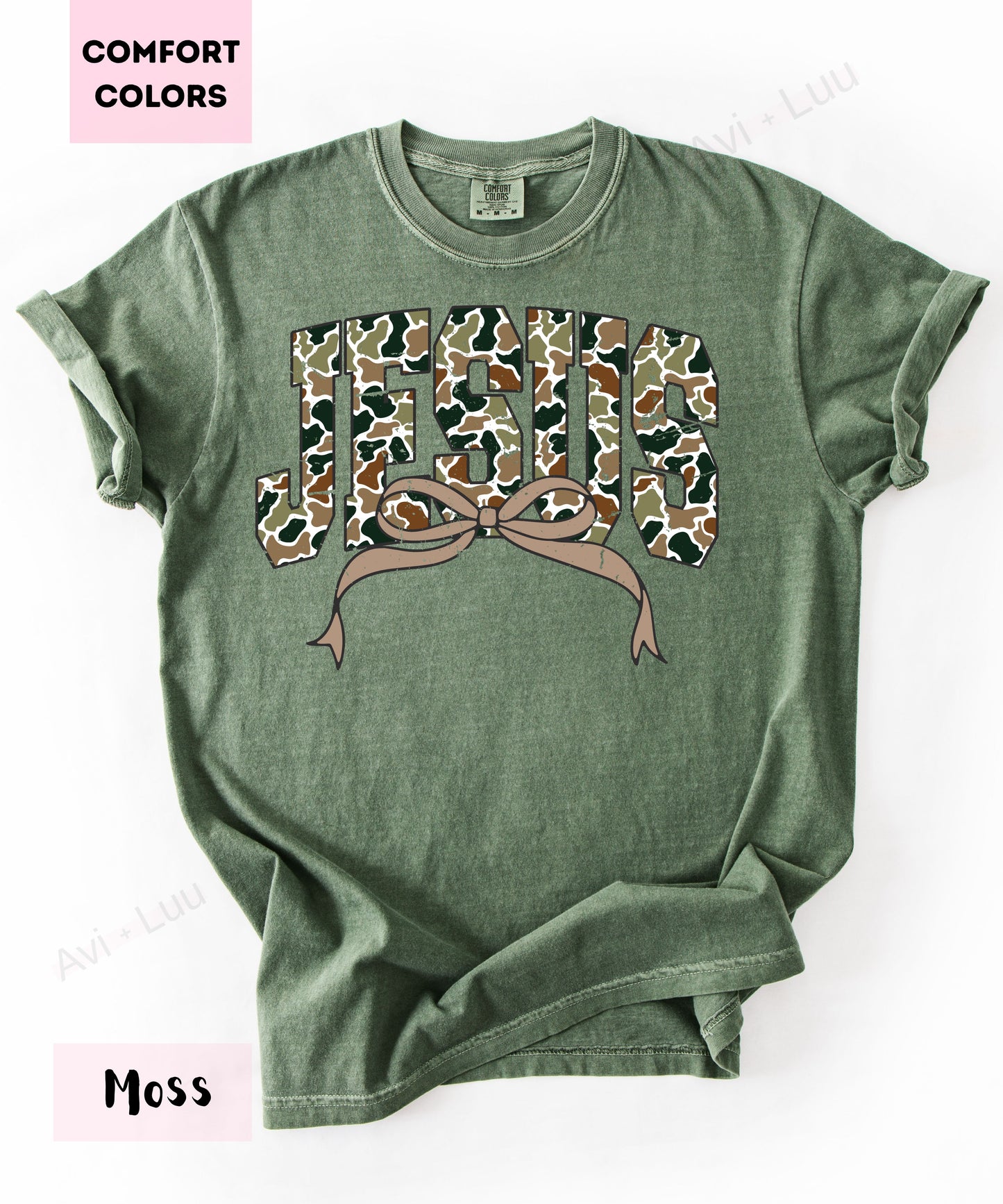 Camo Jesus | Comfort Colors Unisex T-Shirt
